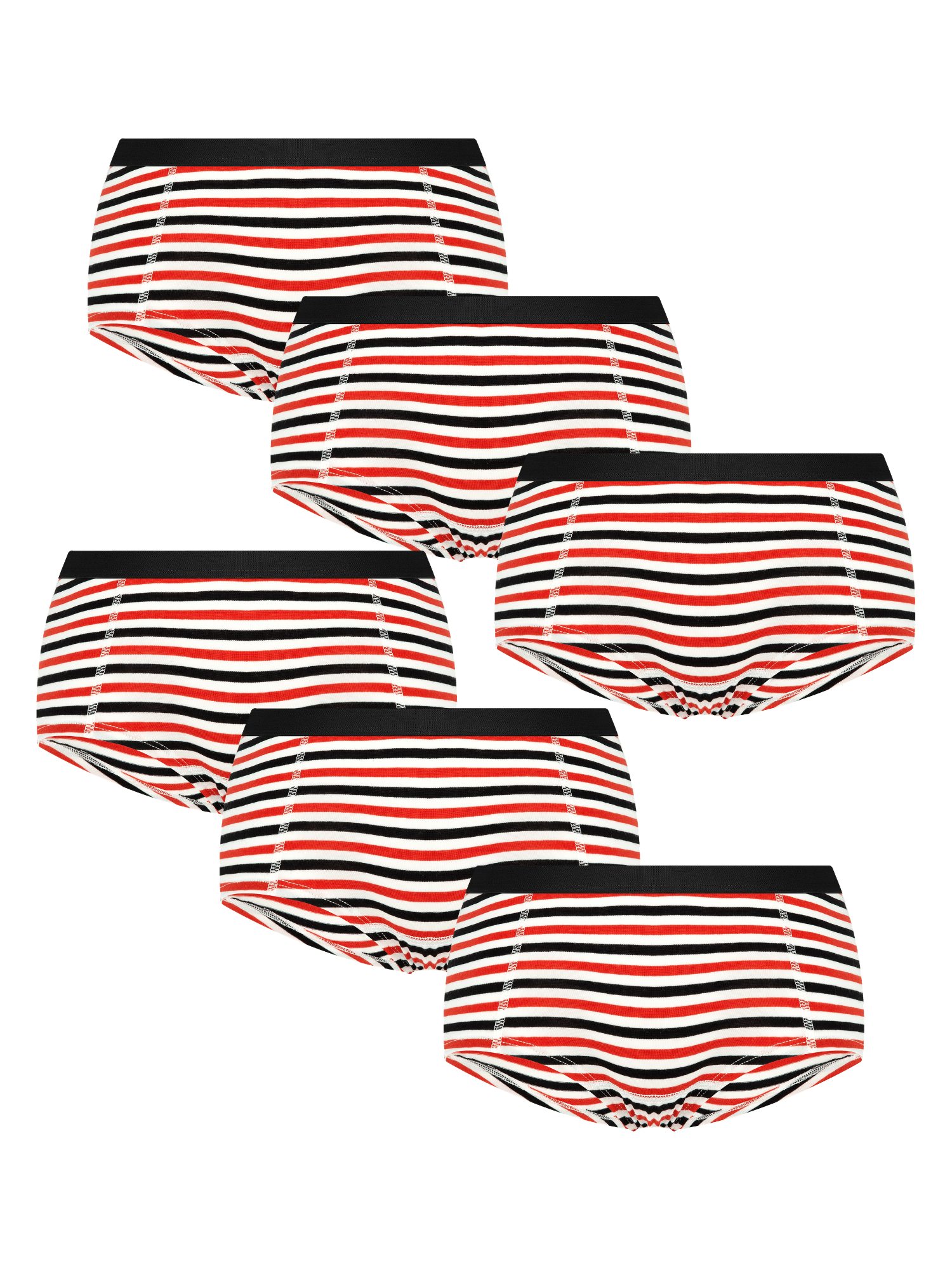 Bio-Baumwoll-Boyshorts – 6er Pack - Evermind.eco