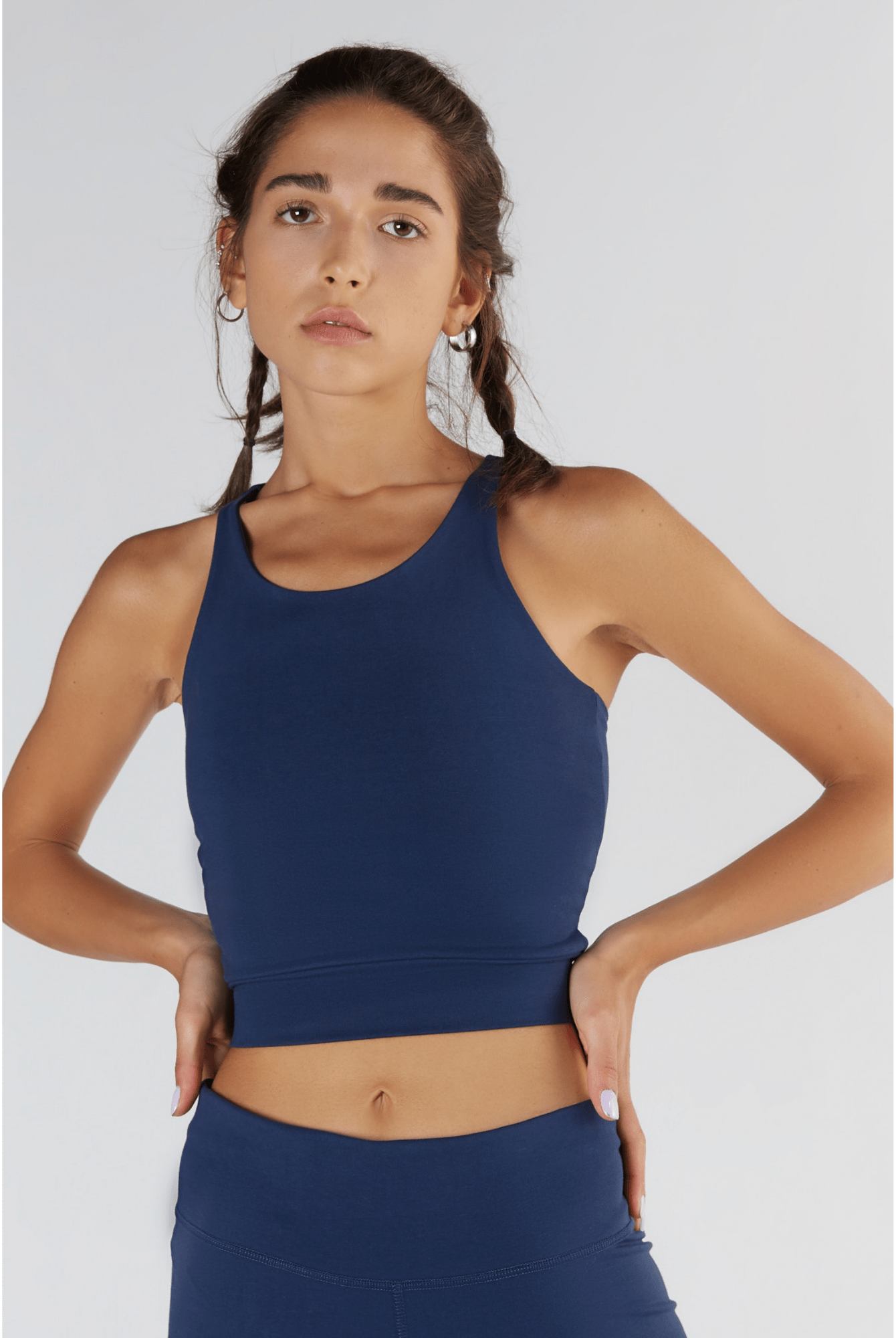 Bio-Baumwoll Damen Crop Top - Evermind.eco