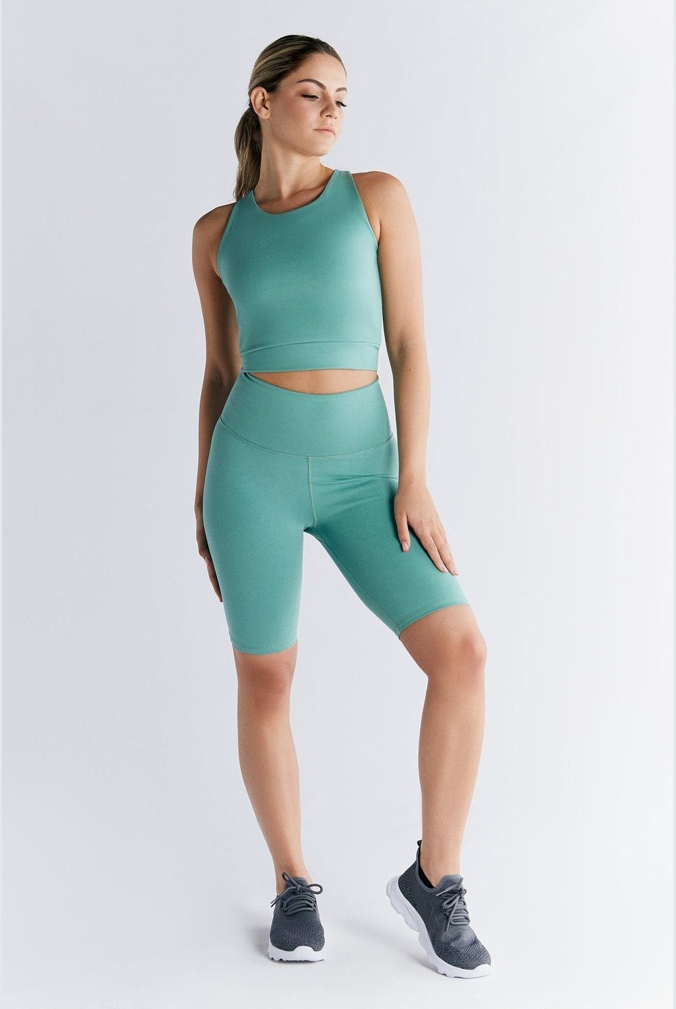 Bio-Baumwoll Damen Crop Top - Evermind.eco
