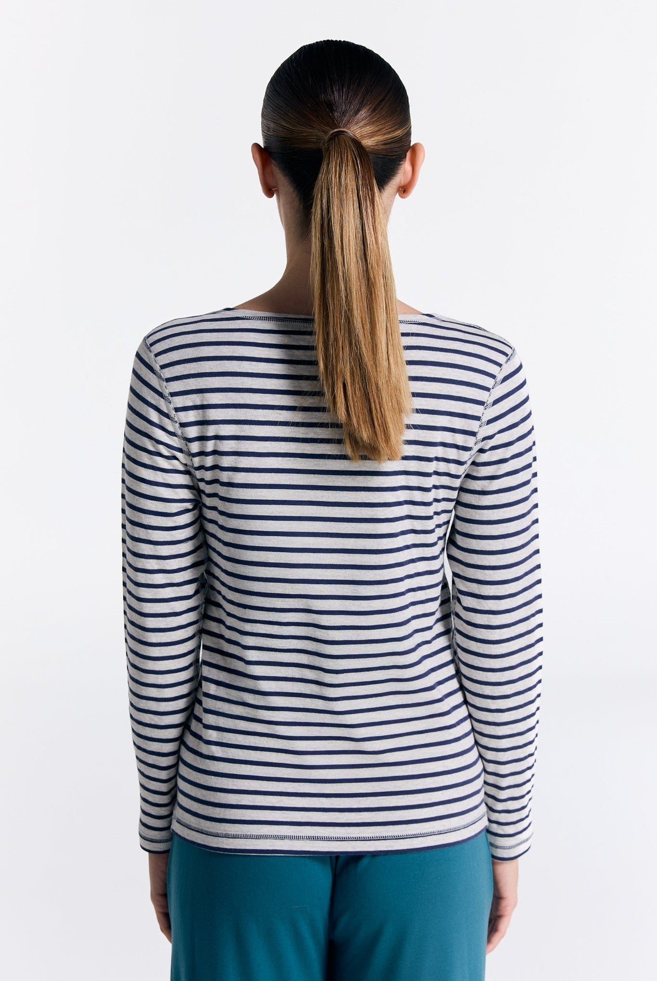 Bio-Baumwoll Damen Wendelangarmshirt - Evermind.eco