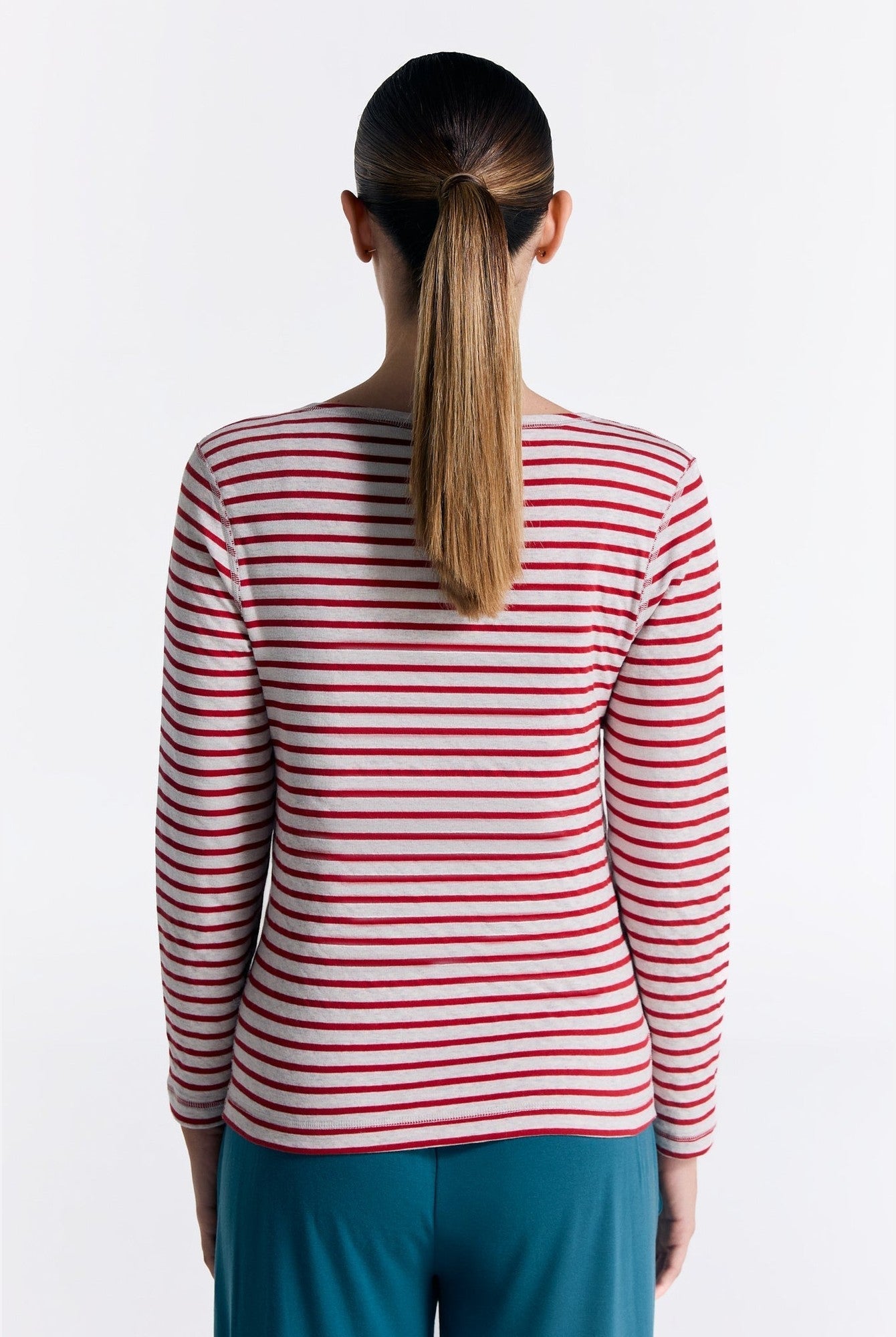 Bio-Baumwoll Damen Wendelangarmshirt - Evermind.eco