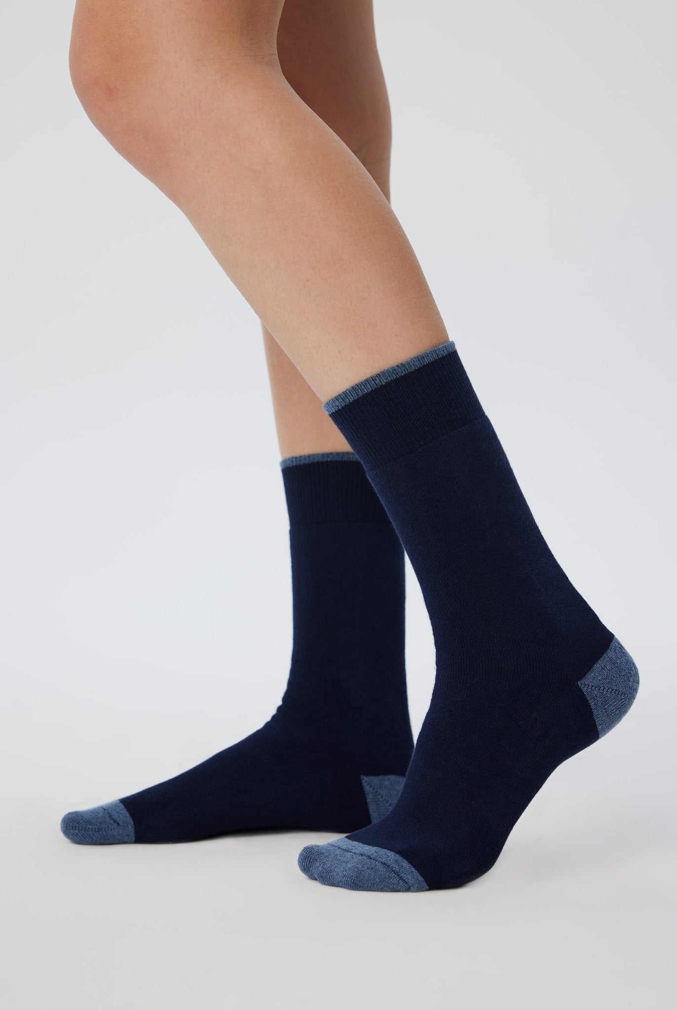 Bio-Baumwoll-Frotteesocken Unisex - Evermind.eco