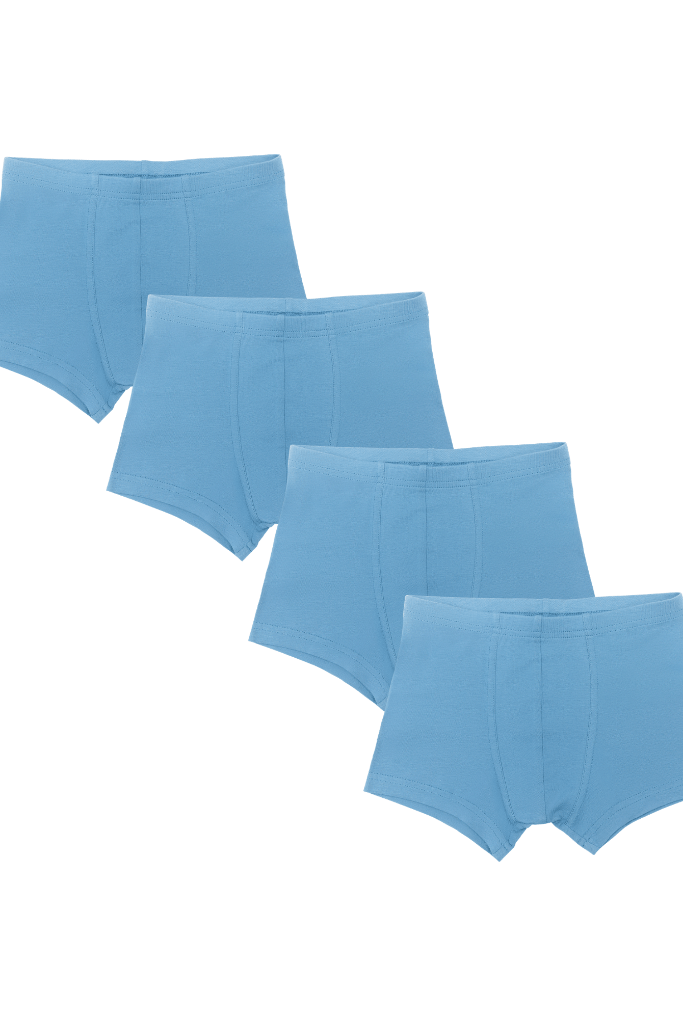 Bio-Baumwoll-Jungen Retroshorts-4er Pack - Evermind.eco