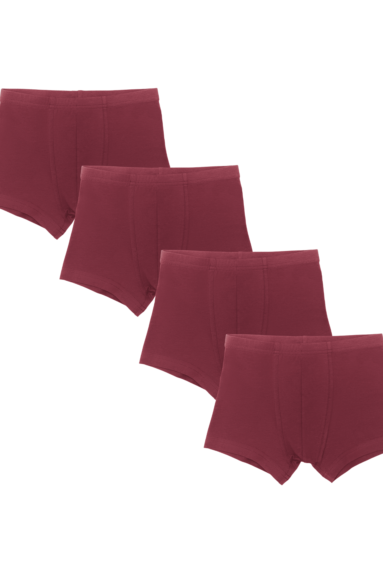 Bio-Baumwoll-Jungen Retroshorts-4er Pack - Evermind.eco