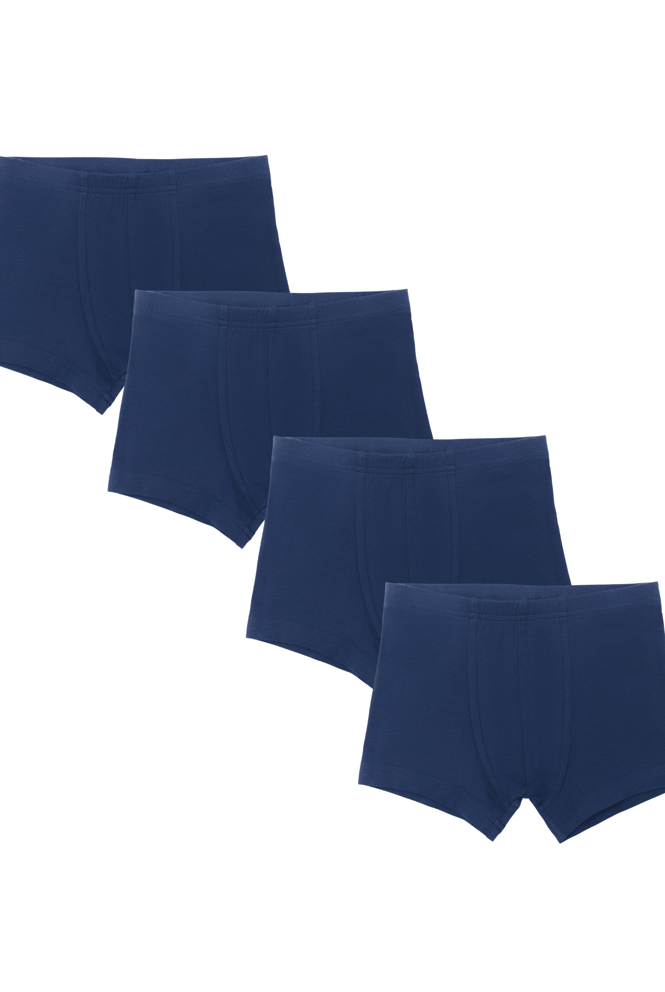 Bio-Baumwoll-Jungen Retroshorts-4er Pack - Evermind.eco