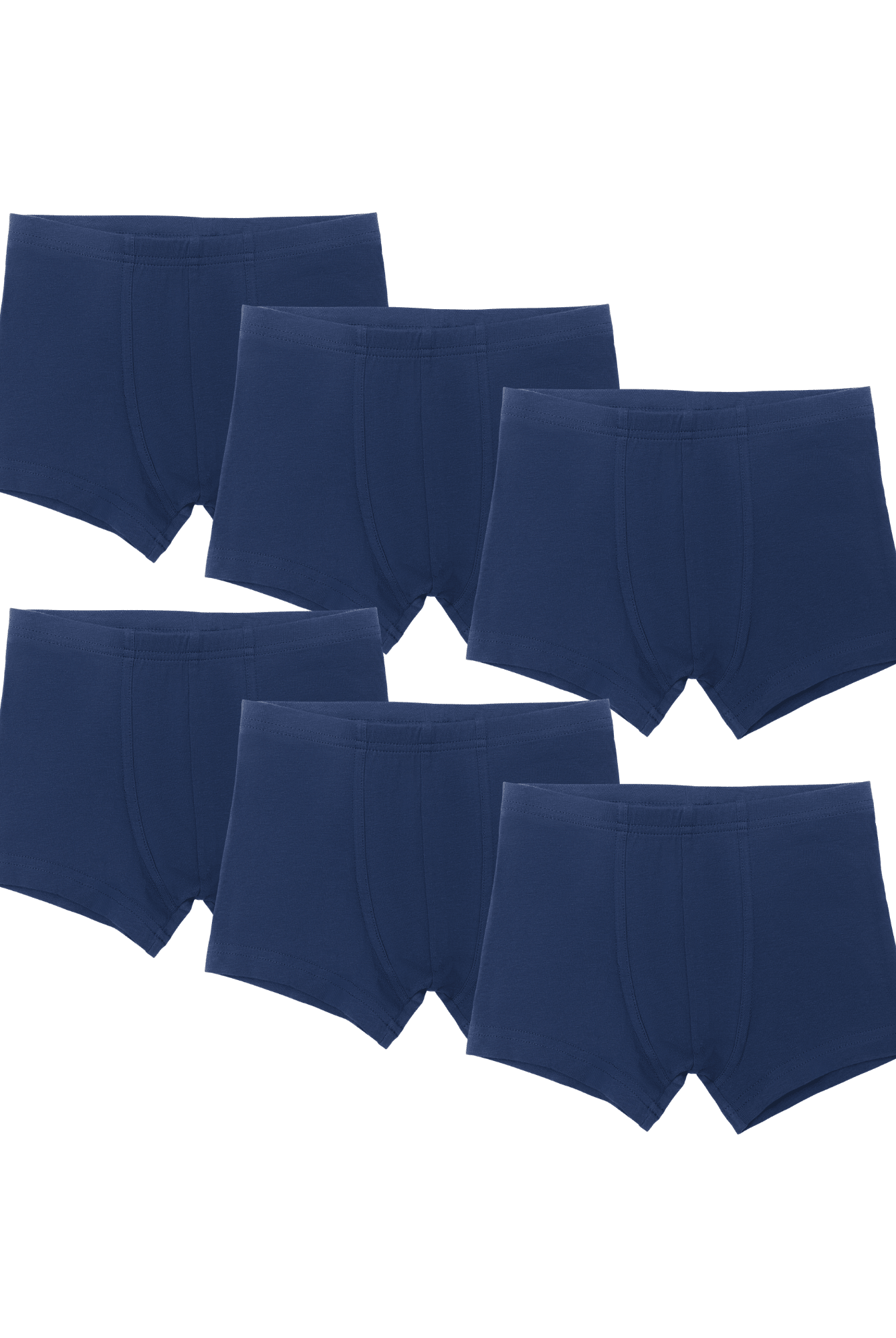 Bio-Baumwoll-Jungen Retroshorts-6er Pack - Evermind.eco