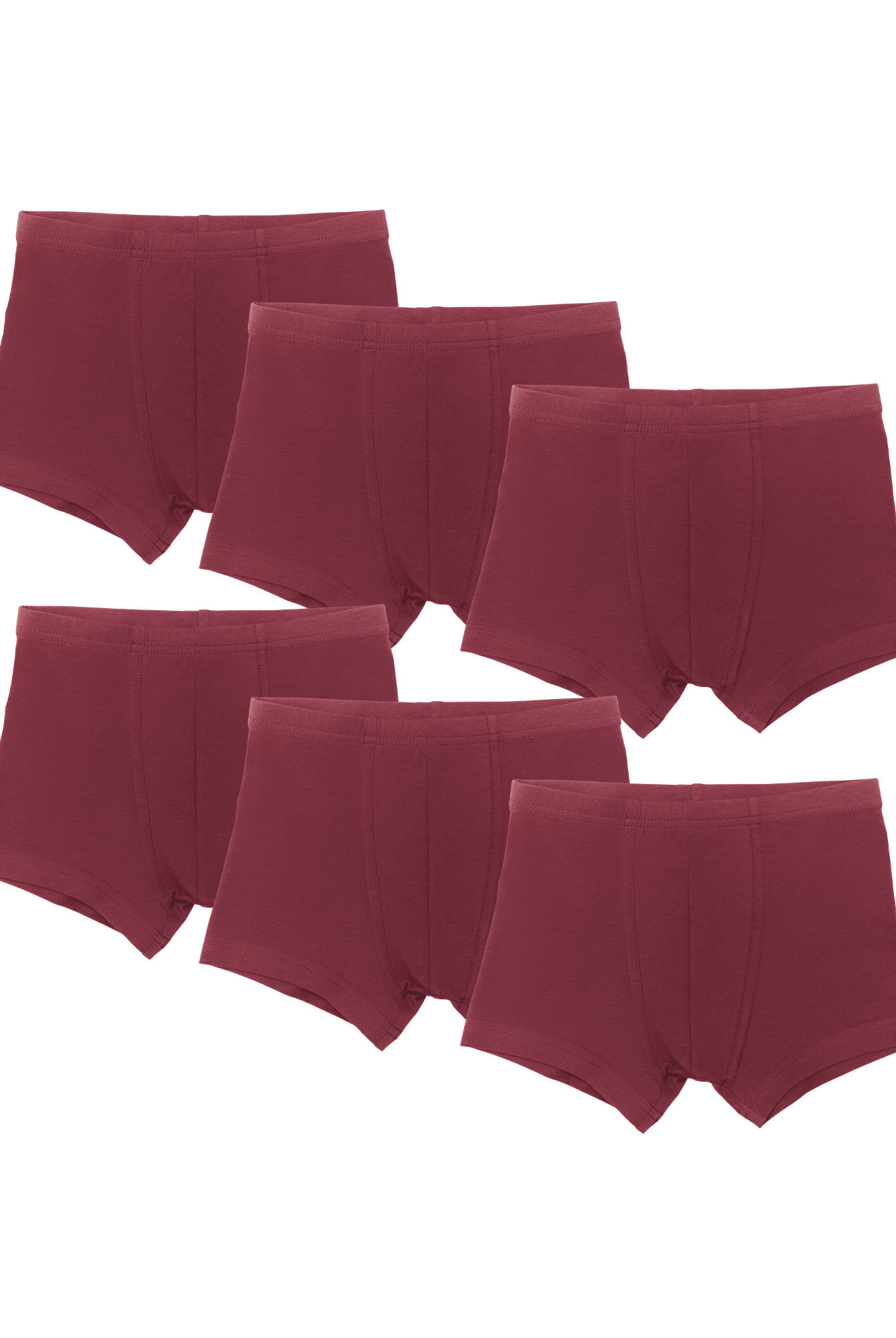 Bio-Baumwoll-Jungen Retroshorts-6er Pack - Evermind.eco