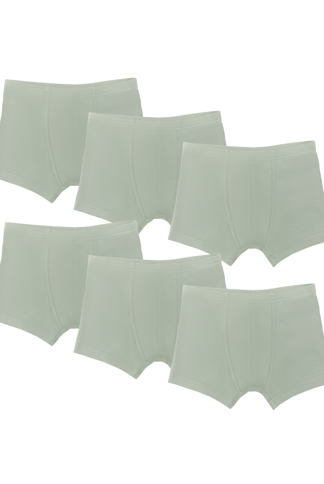 Bio-Baumwoll-Jungen Retroshorts-6er Pack - Evermind.eco