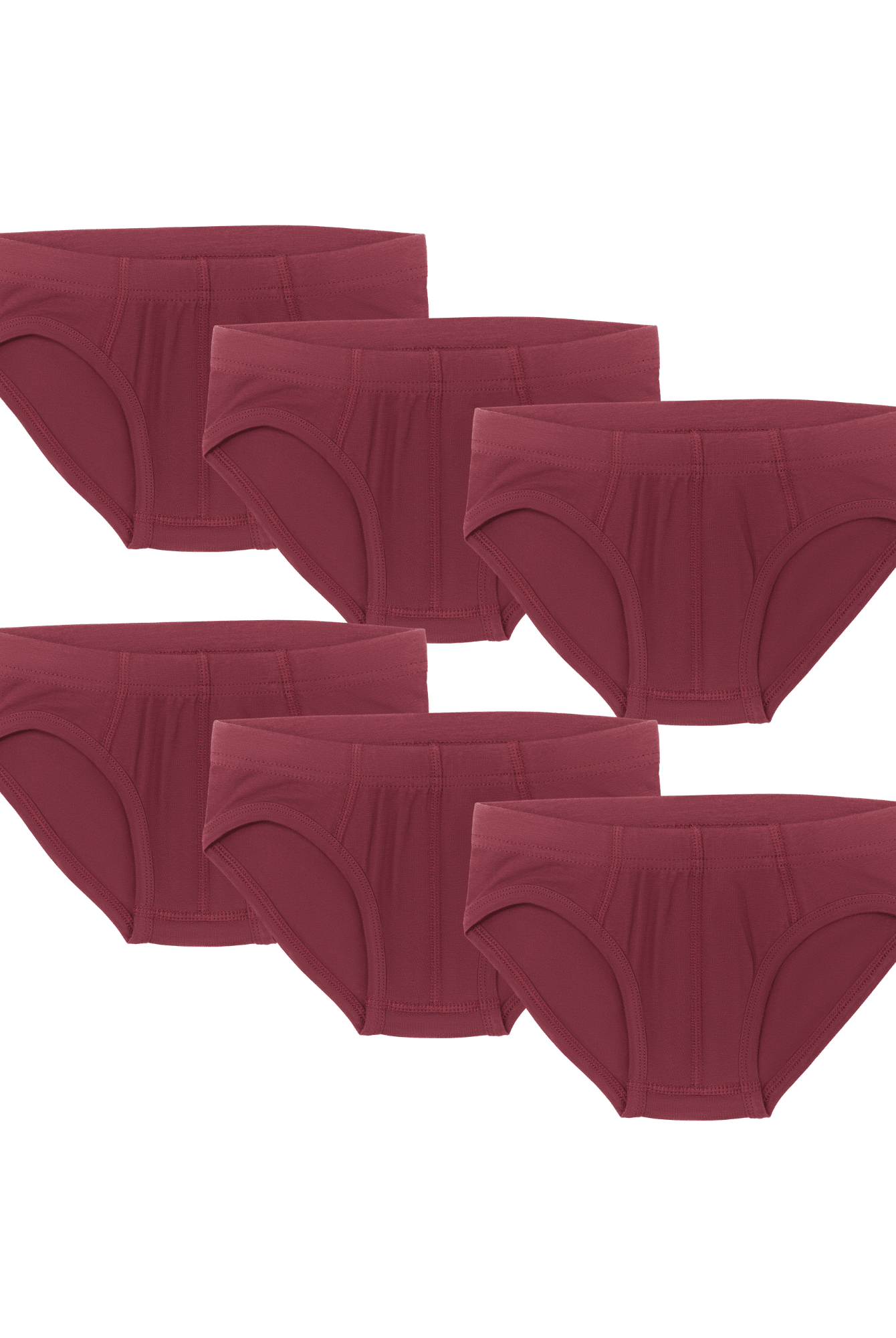 Bio-Baumwoll-Jungenslip-6er Pack - Evermind.eco