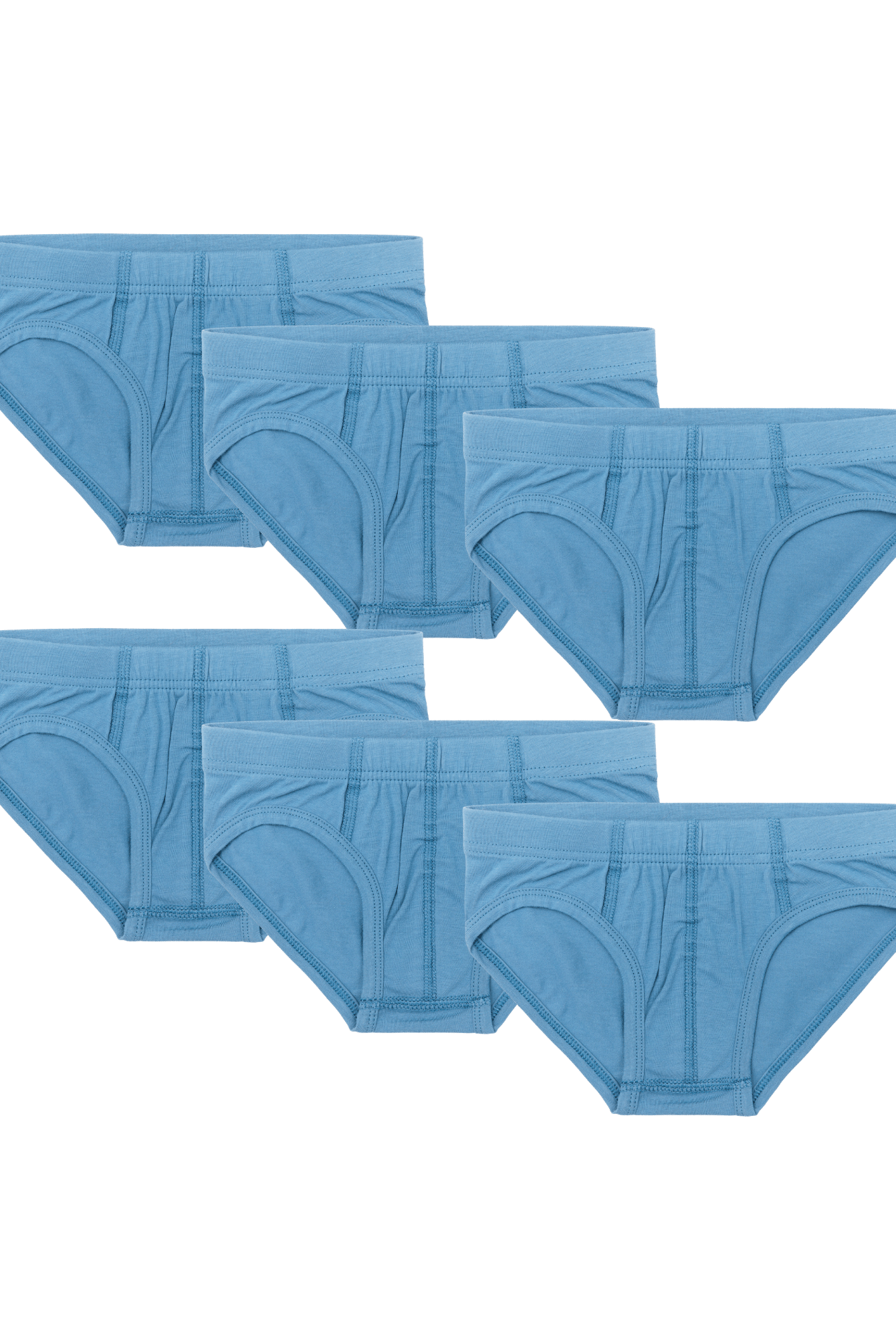 Bio-Baumwoll-Jungenslip-6er Pack - Evermind.eco