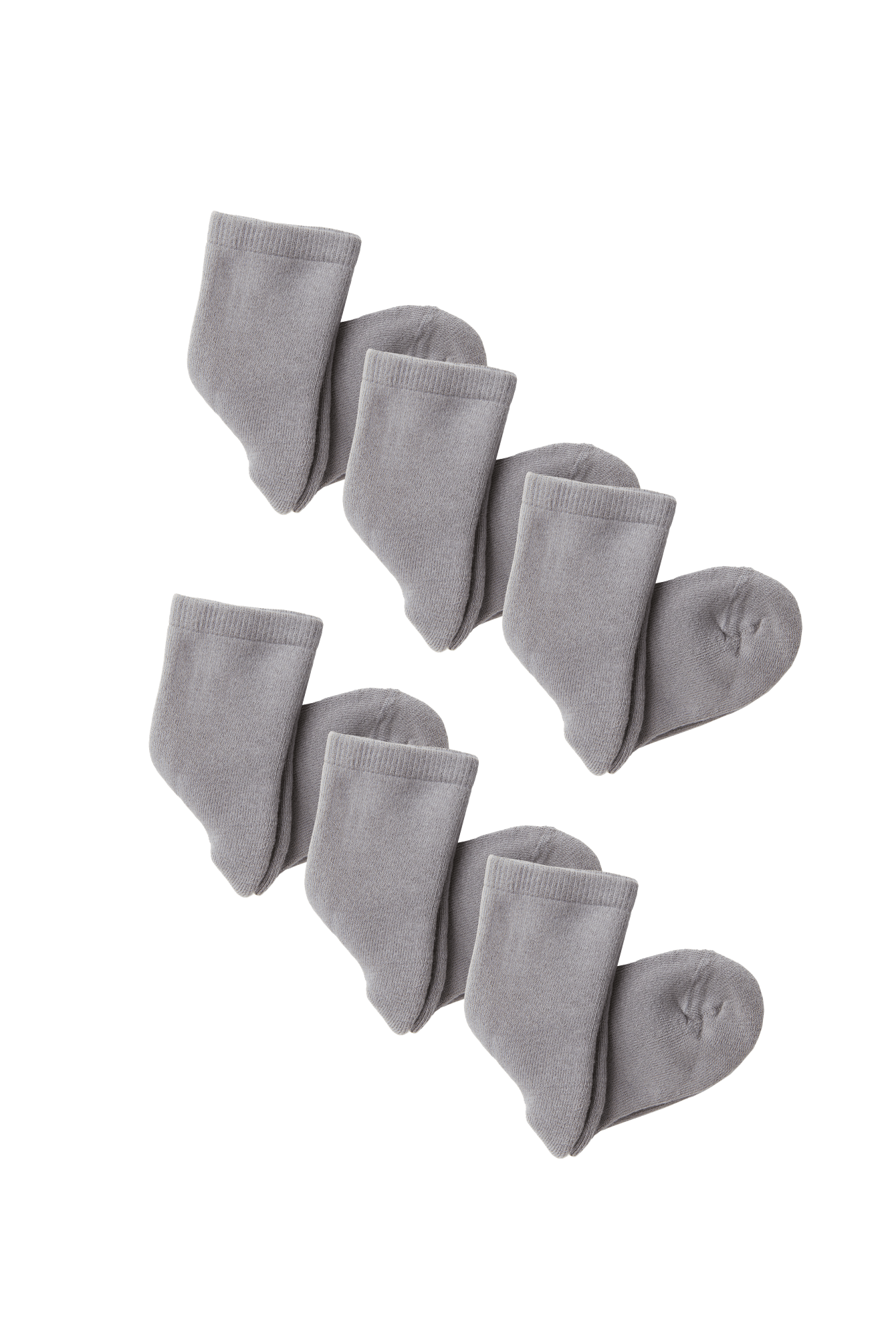 Bio-Baumwoll-Kinder Frotteesocken – 6er Pack - Evermind.eco
