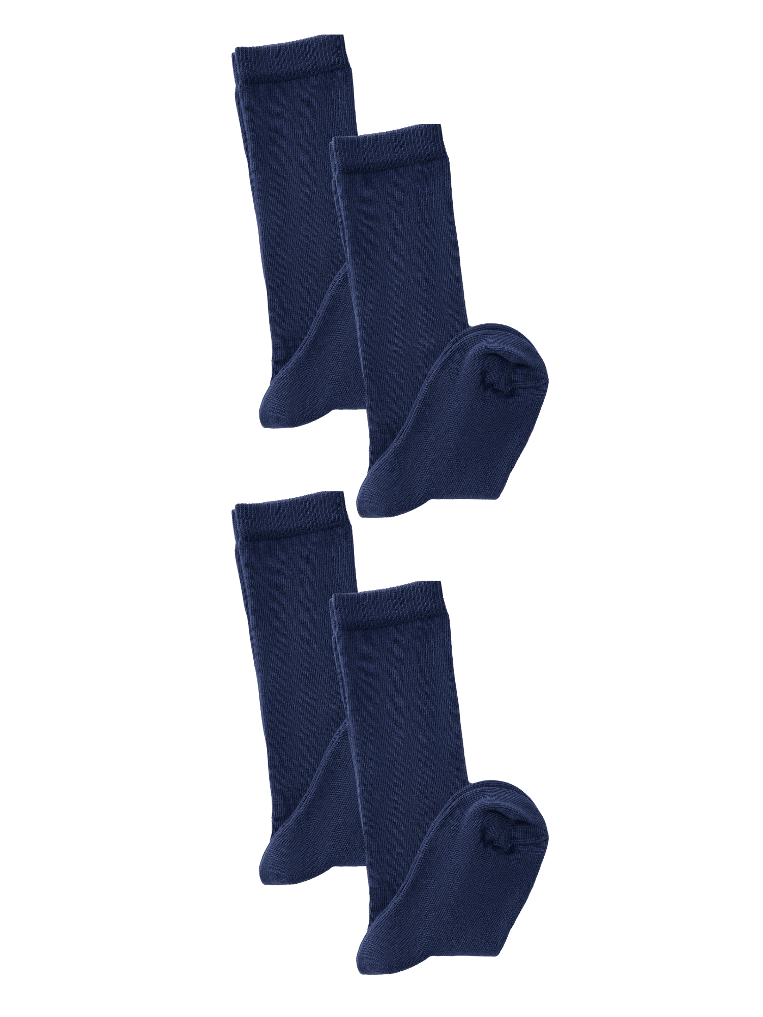 Bio-Baumwoll-Kinderkniestrümpfe – 4er Pack - Evermind.eco
