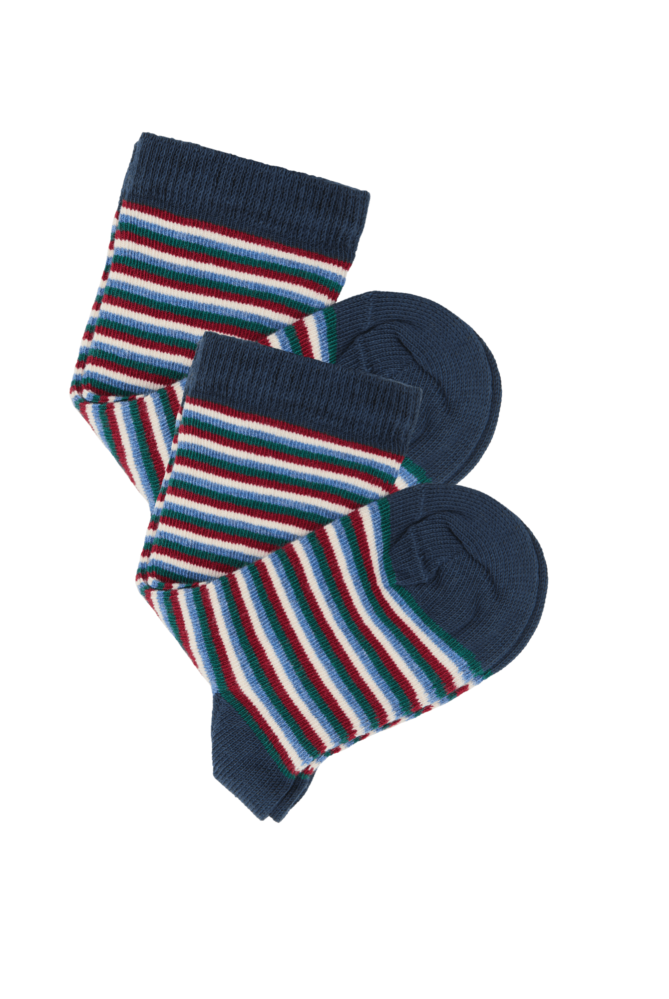 Bio-Baumwoll-Kindersocken-2er Pack - Evermind.eco