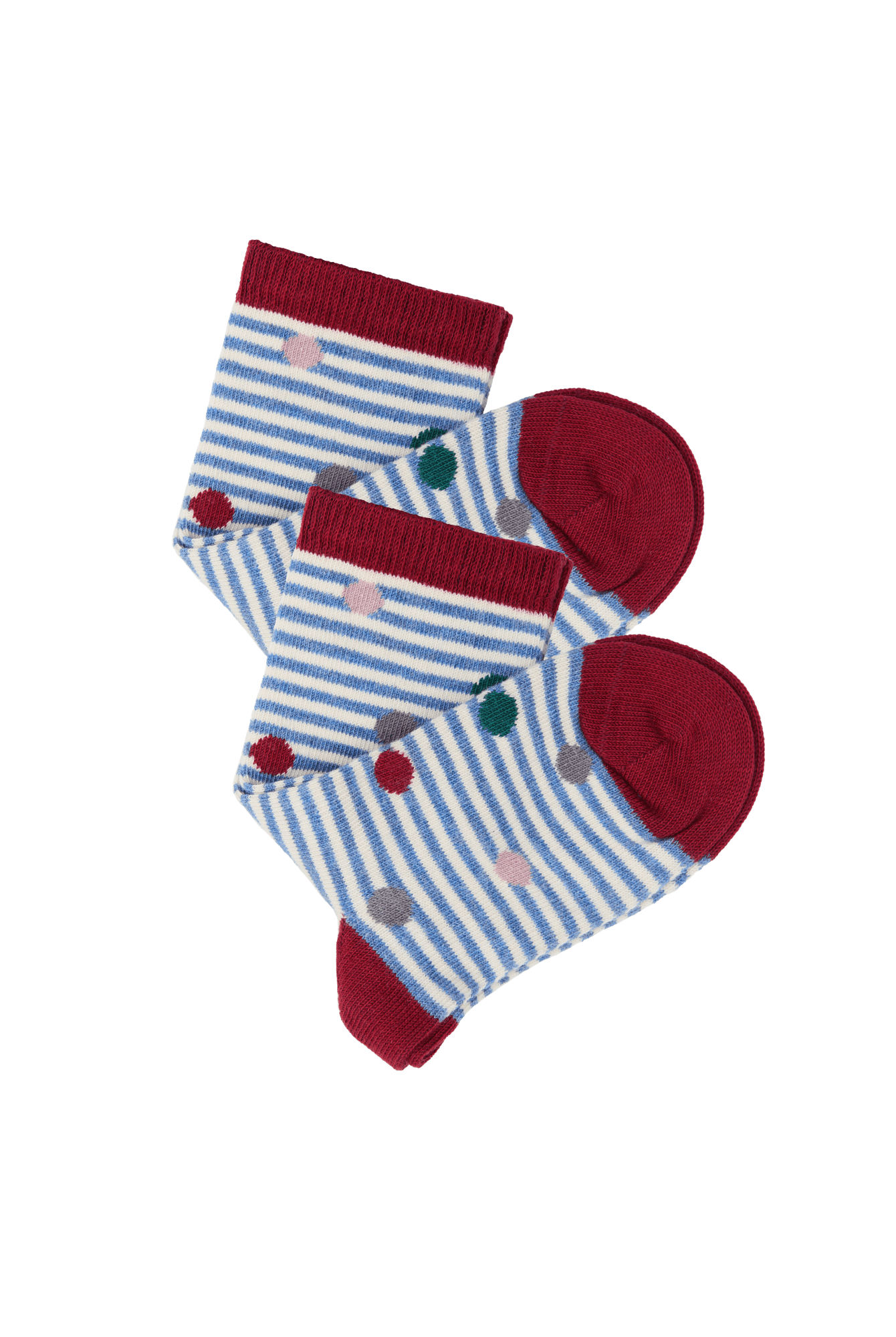 Bio-Baumwoll-Kindersocken-2er Pack - Evermind.eco