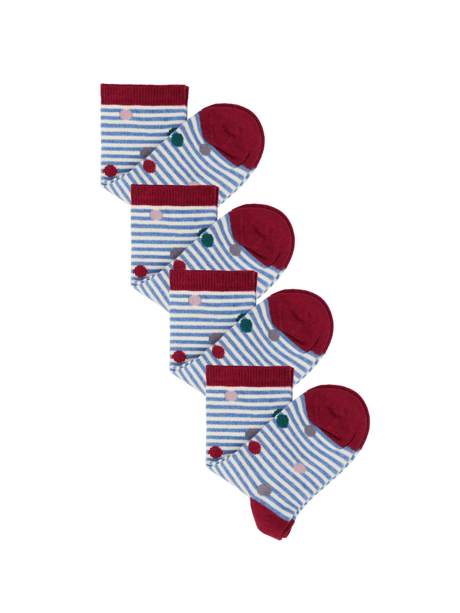 Bio-Baumwoll-Kindersocken-4er Pack - Evermind.eco