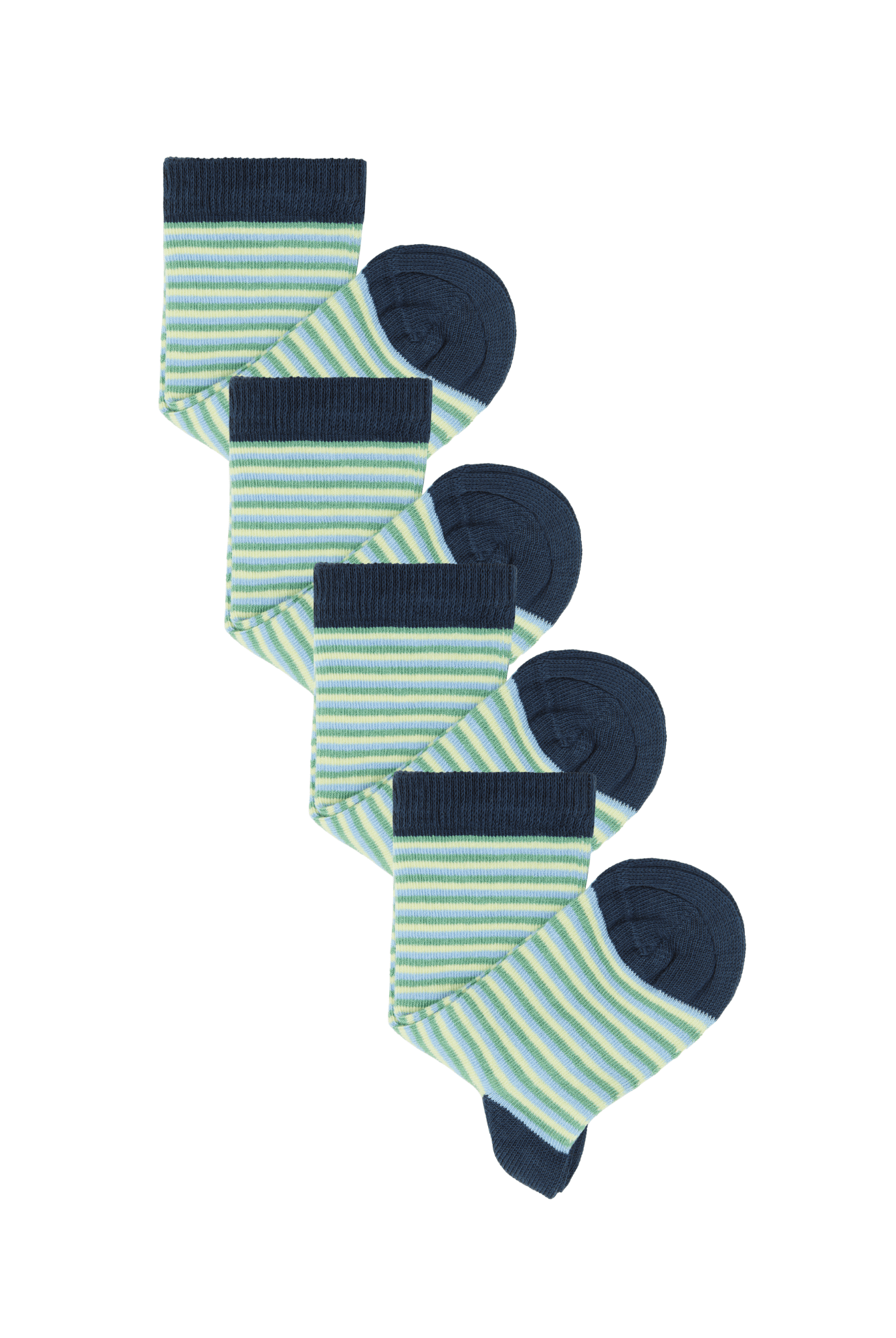 Bio-Baumwoll-Kindersocken-4er Pack - Evermind.eco