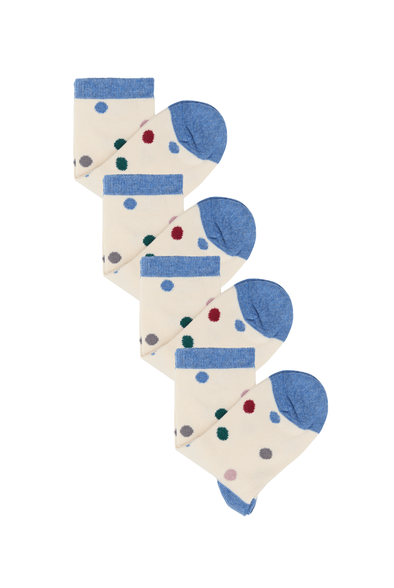 Bio-Baumwoll-Kindersocken-4er Pack - Evermind.eco