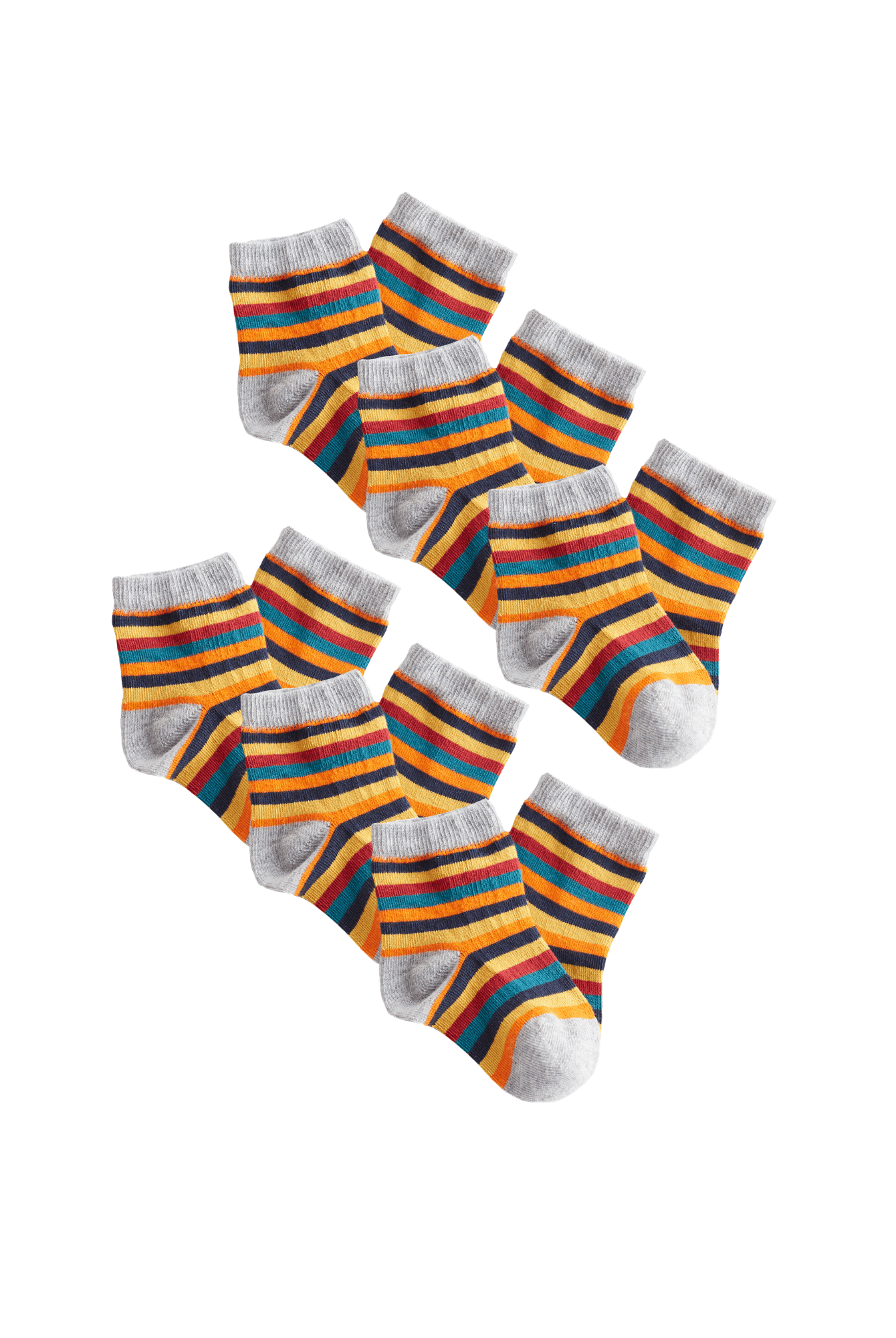 Bio-Baumwoll-Kindersocken – 6er Pack - Evermind.eco