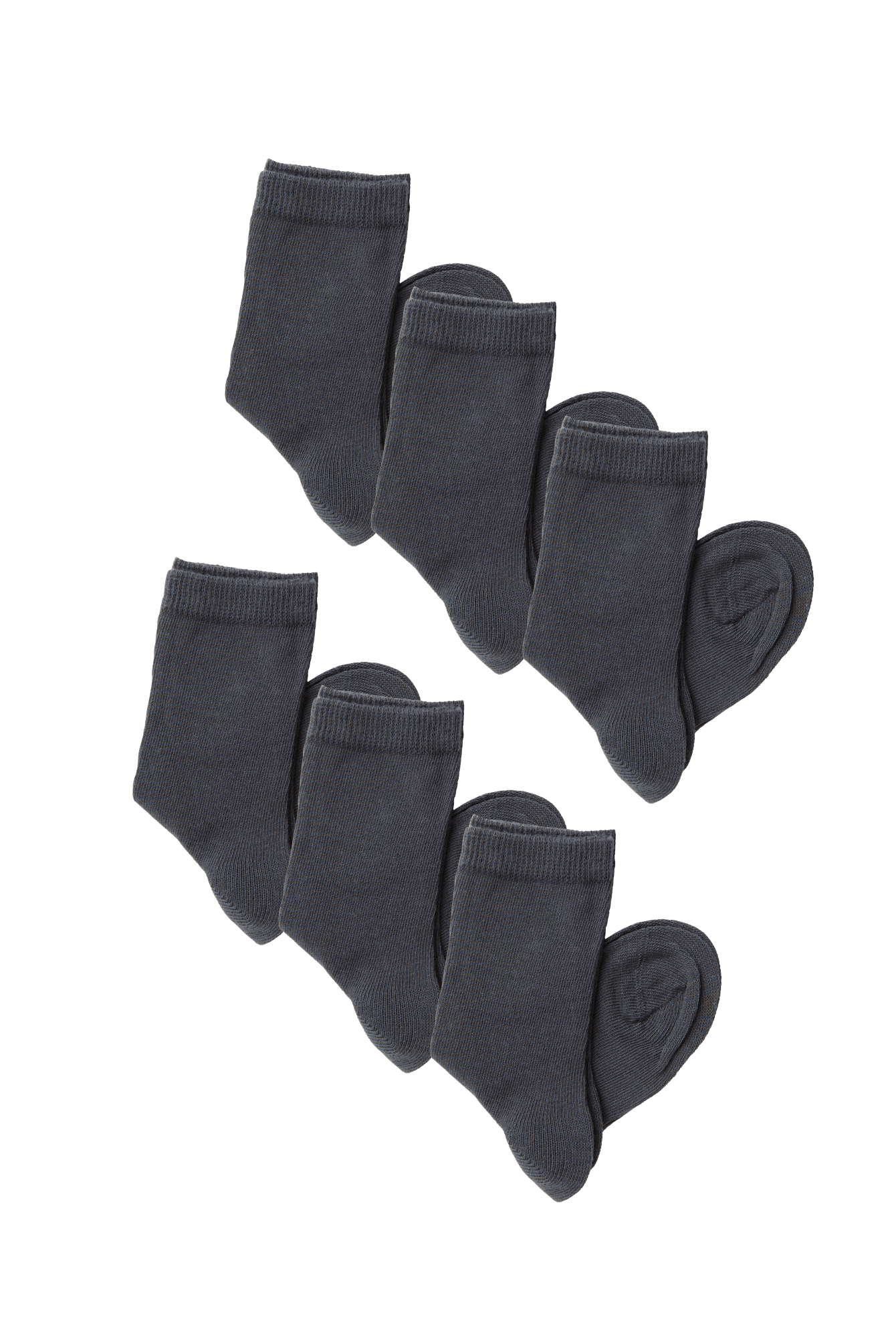 Bio-Baumwoll-Kindersocken – 6er Pack - Evermind.eco