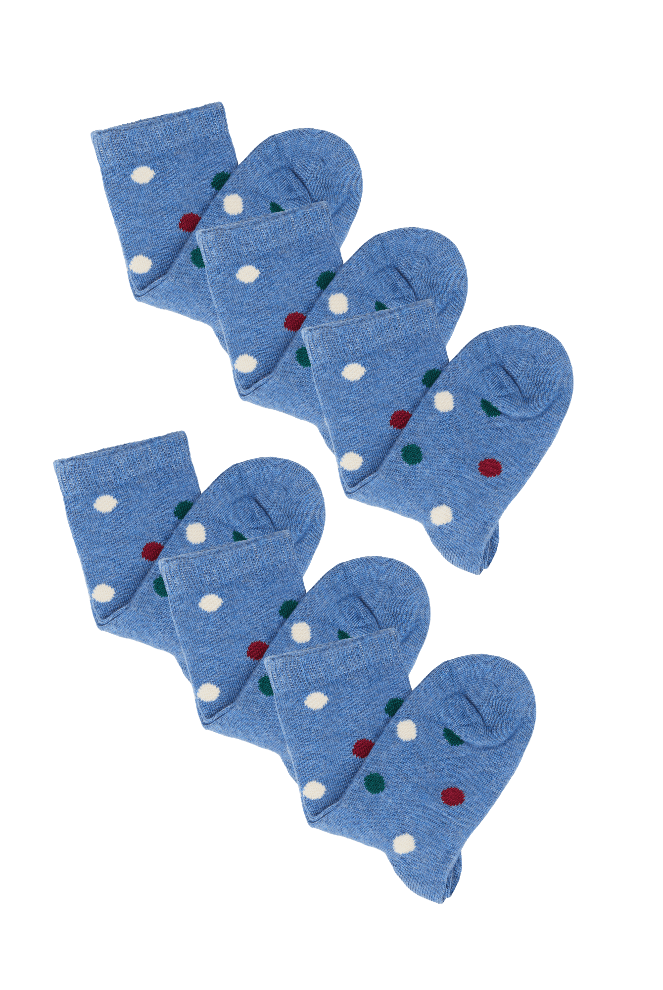 Bio-Baumwoll-Kindersocken – 6er Pack - Evermind.eco