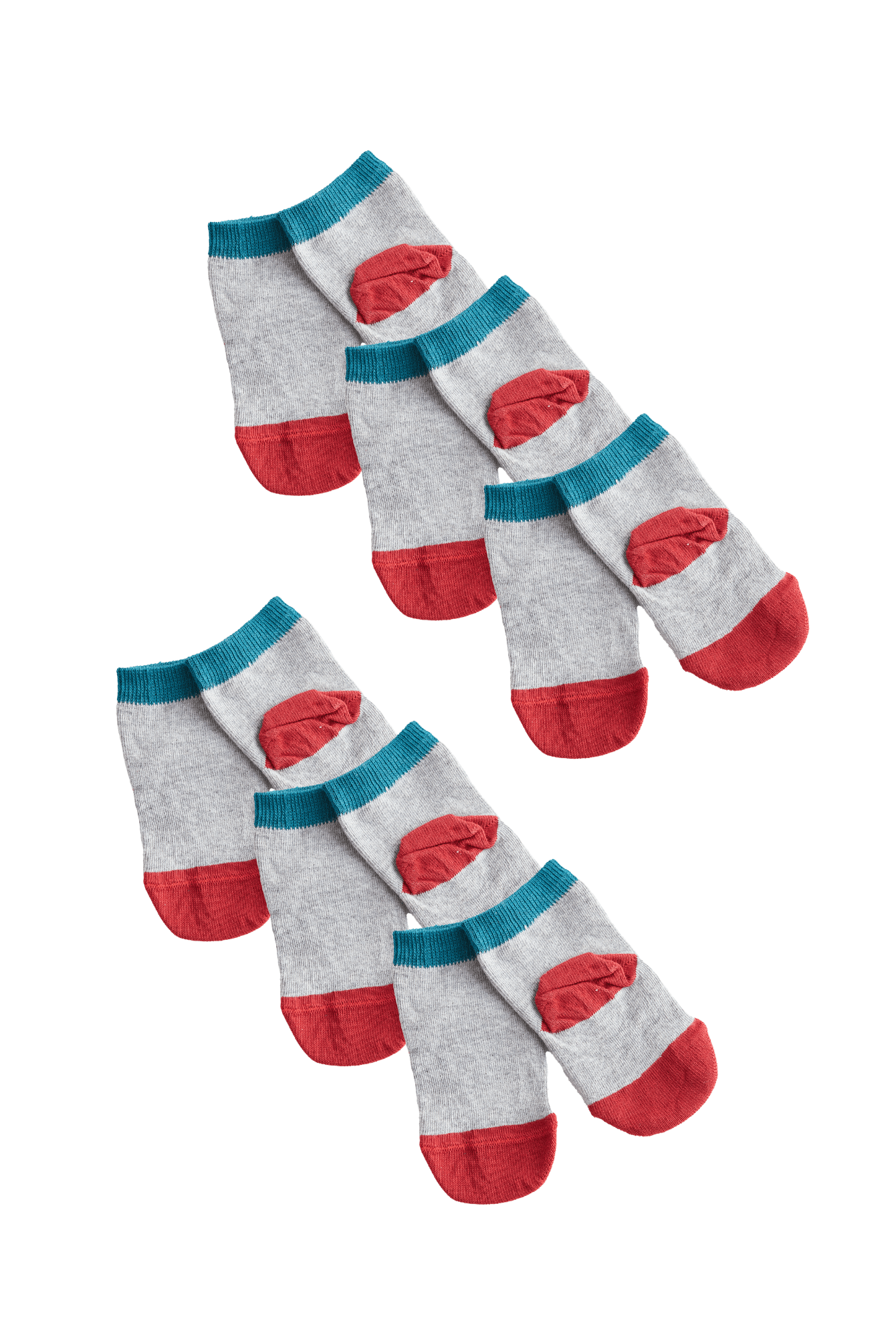 Bio-Baumwoll-Kindersocken – 6er Pack - Evermind.eco