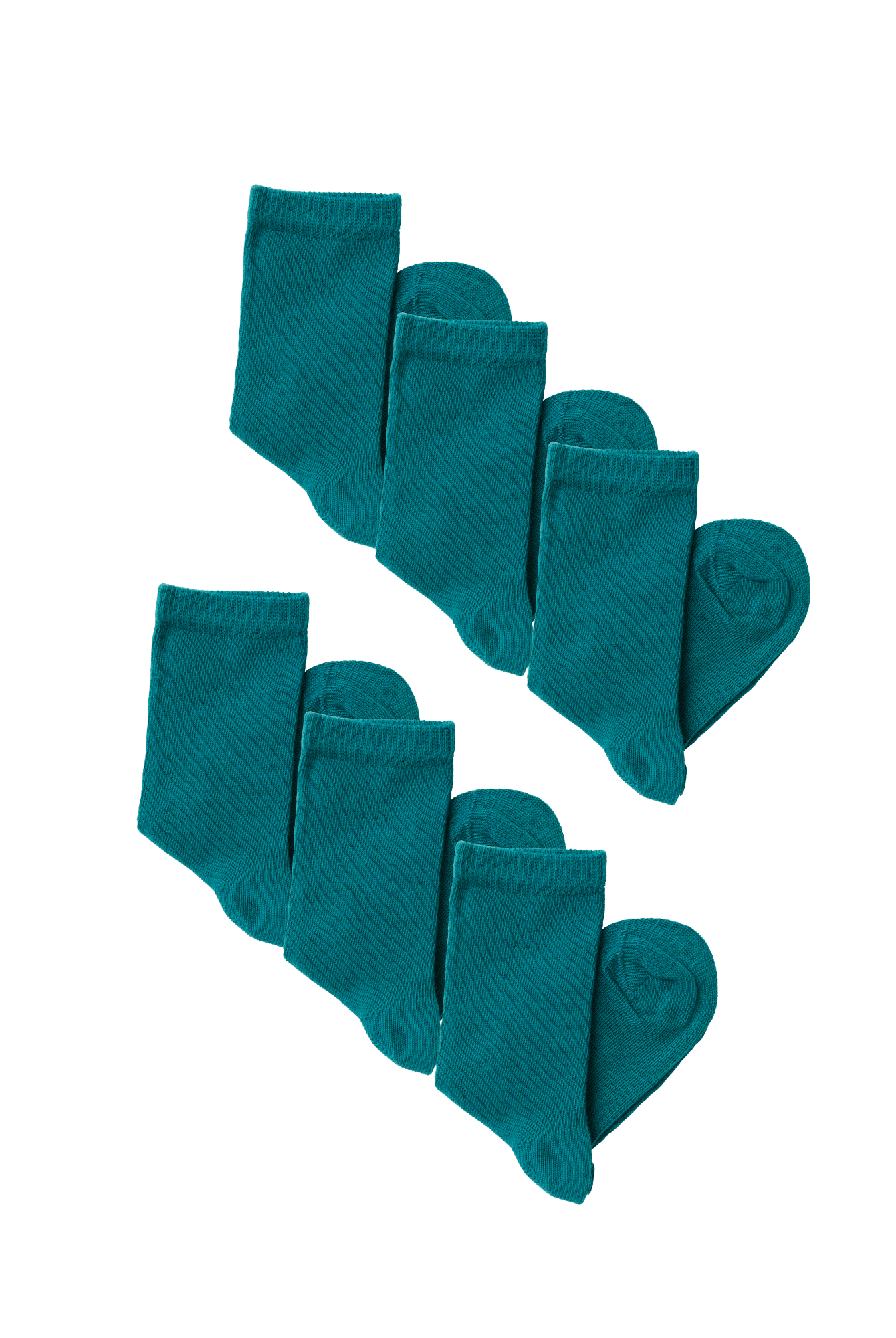 Bio-Baumwoll-Kindersocken – 6er Pack - Evermind.eco
