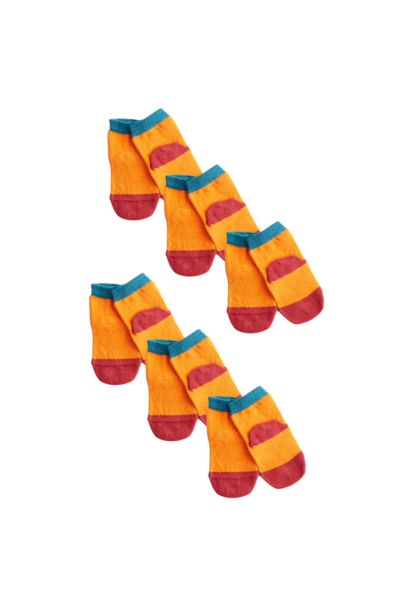 Bio-Baumwoll-Kindersocken – 6er Pack - Evermind.eco