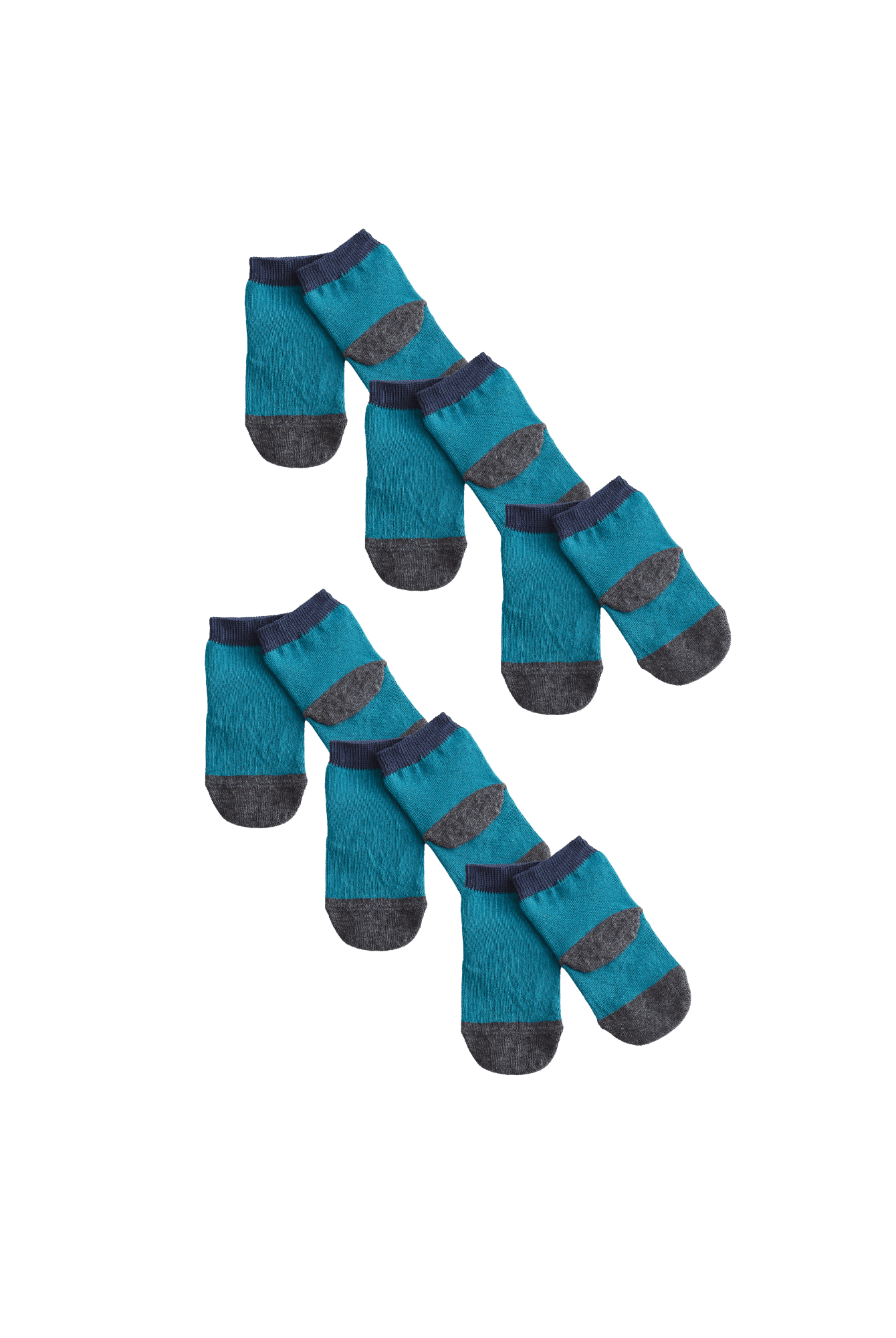 Bio-Baumwoll-Kindersocken – 6er Pack - Evermind.eco