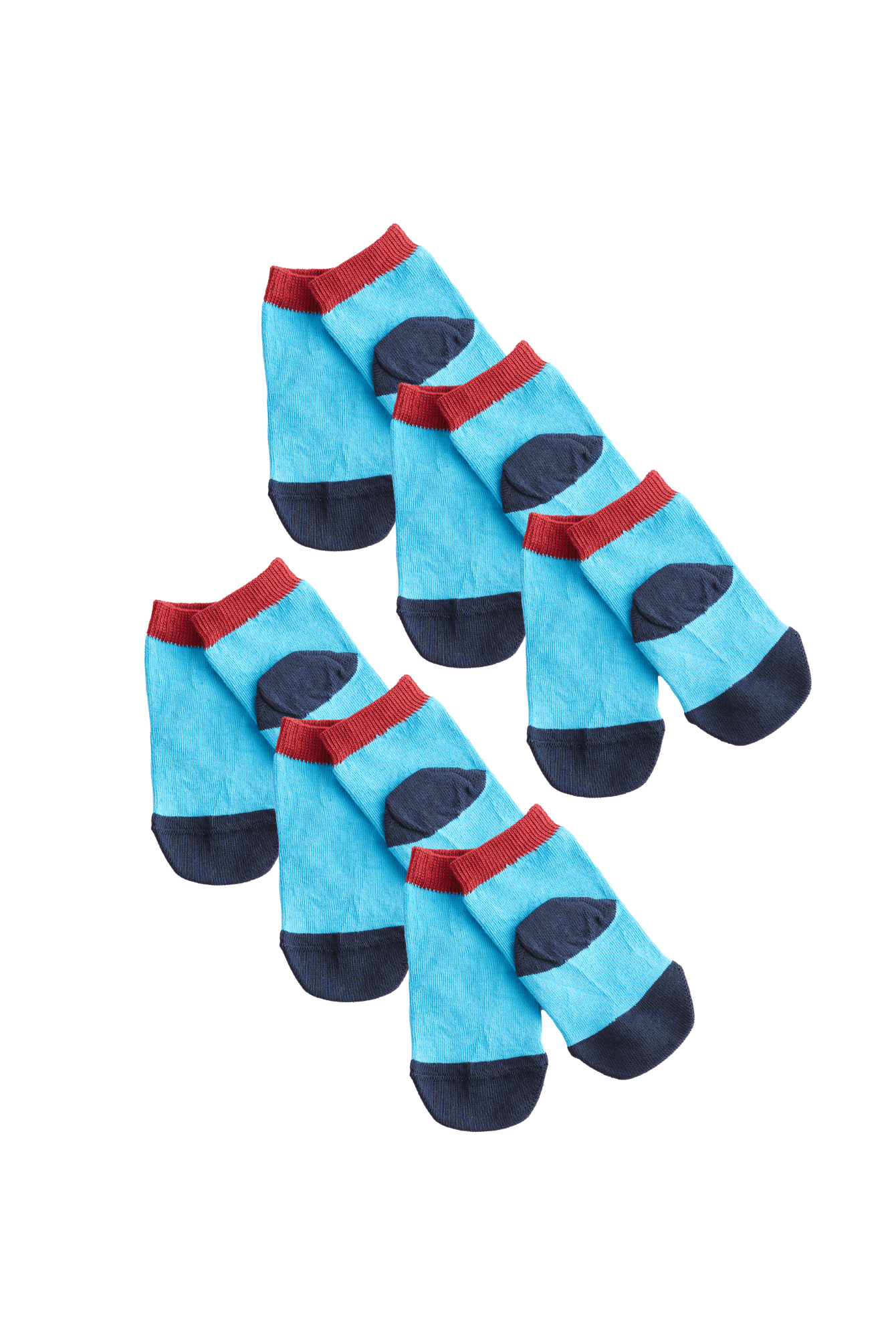 Bio-Baumwoll-Kindersocken – 6er Pack - Evermind.eco