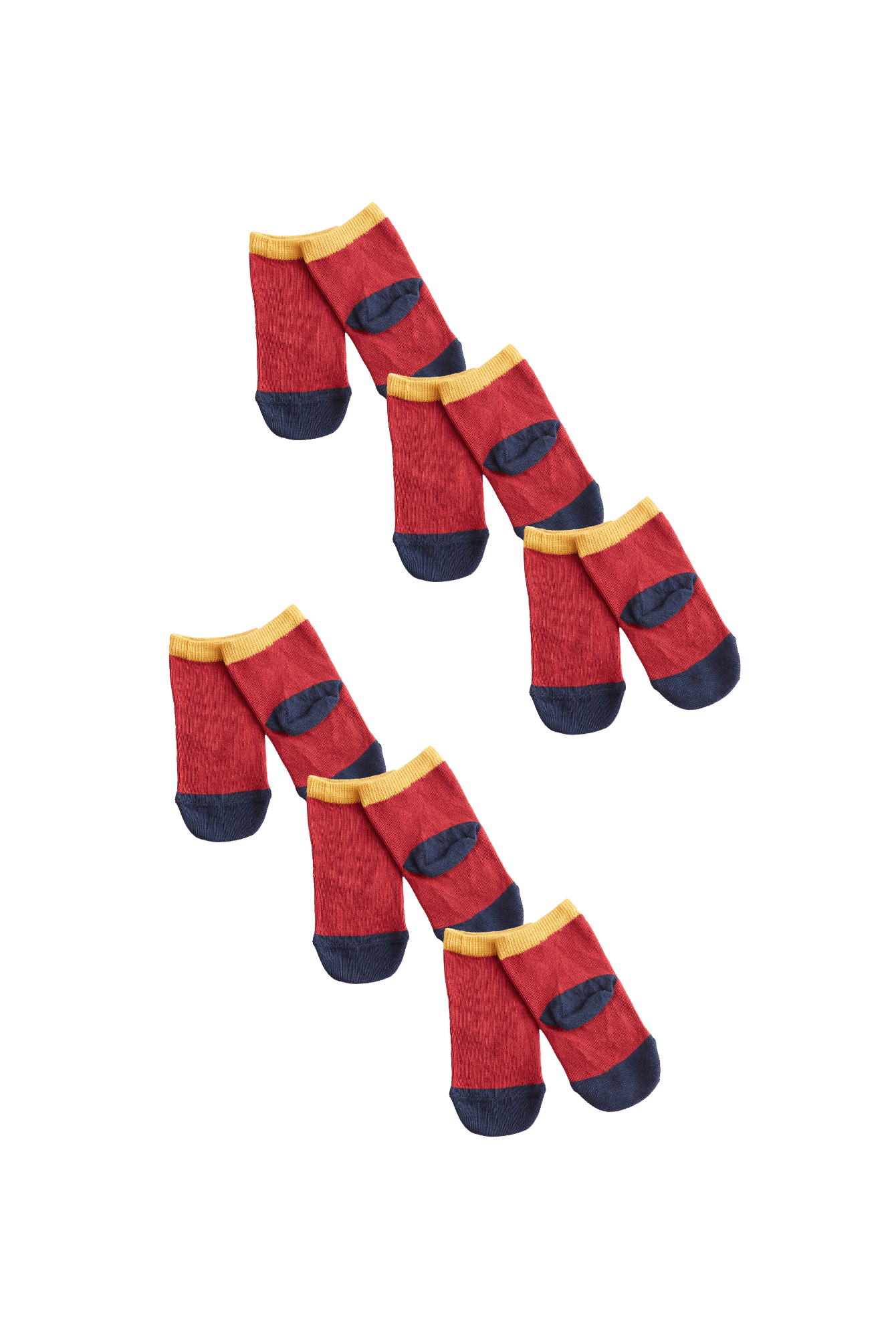 Bio-Baumwoll-Kindersocken – 6er Pack - Evermind.eco