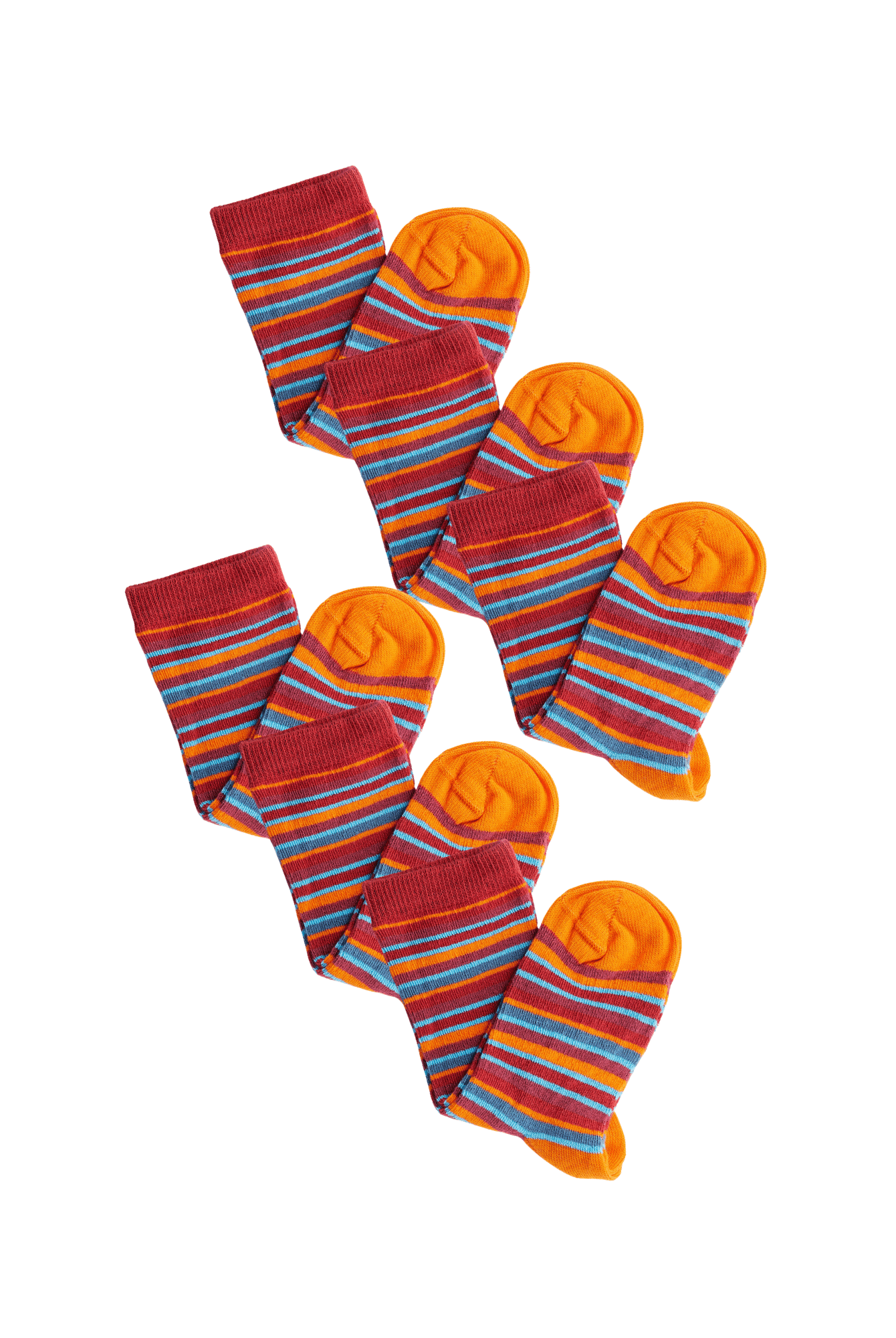Bio-Baumwoll-Kindersocken – 6er Pack - Evermind.eco