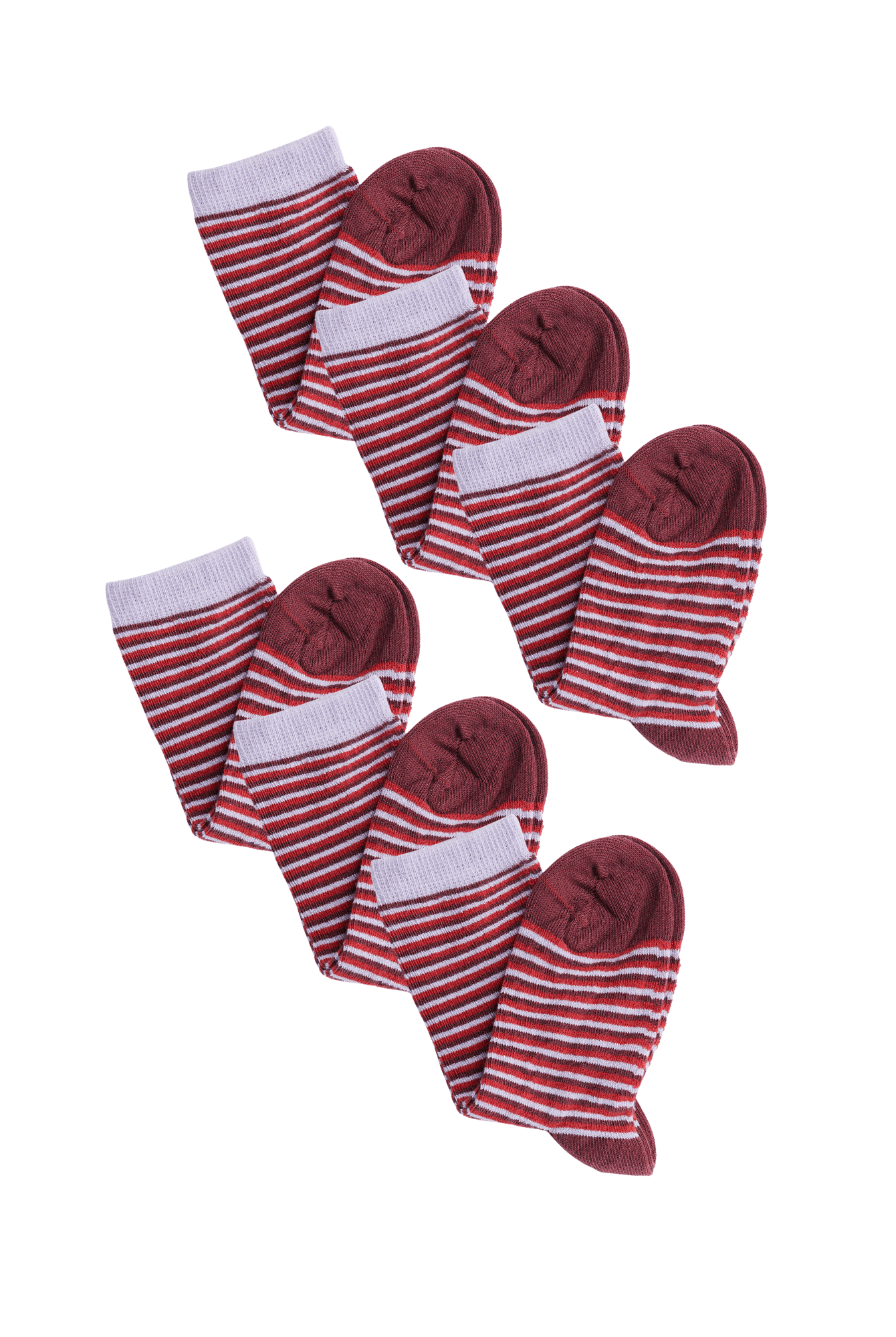Bio-Baumwoll-Kindersocken – 6er Pack - Evermind.eco