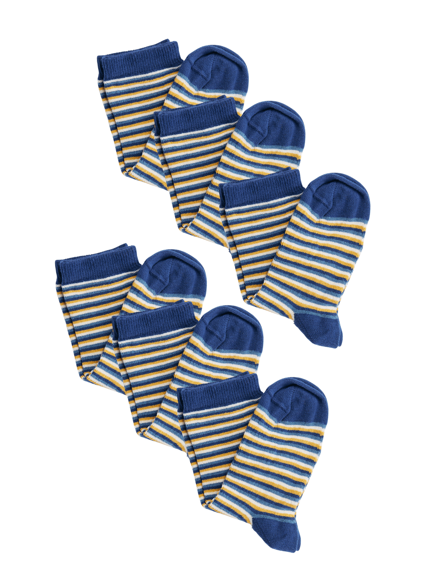 Bio-Baumwoll-Kindersocken – 6er Pack - Evermind.eco