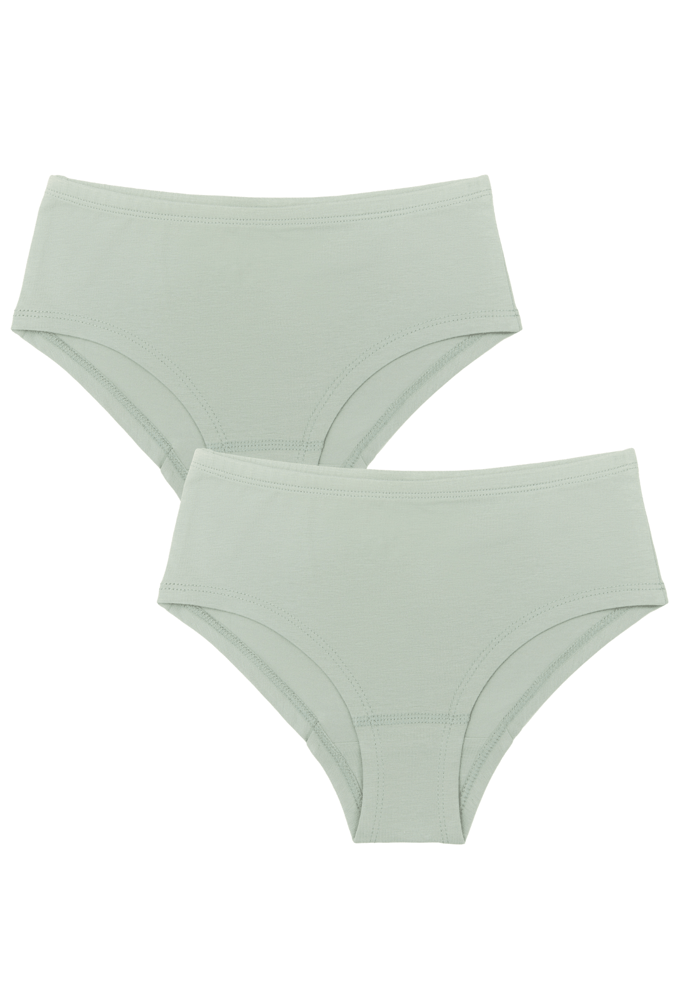 Bio-Baumwoll-Mädchen Hipster-2er Pack - Evermind.eco
