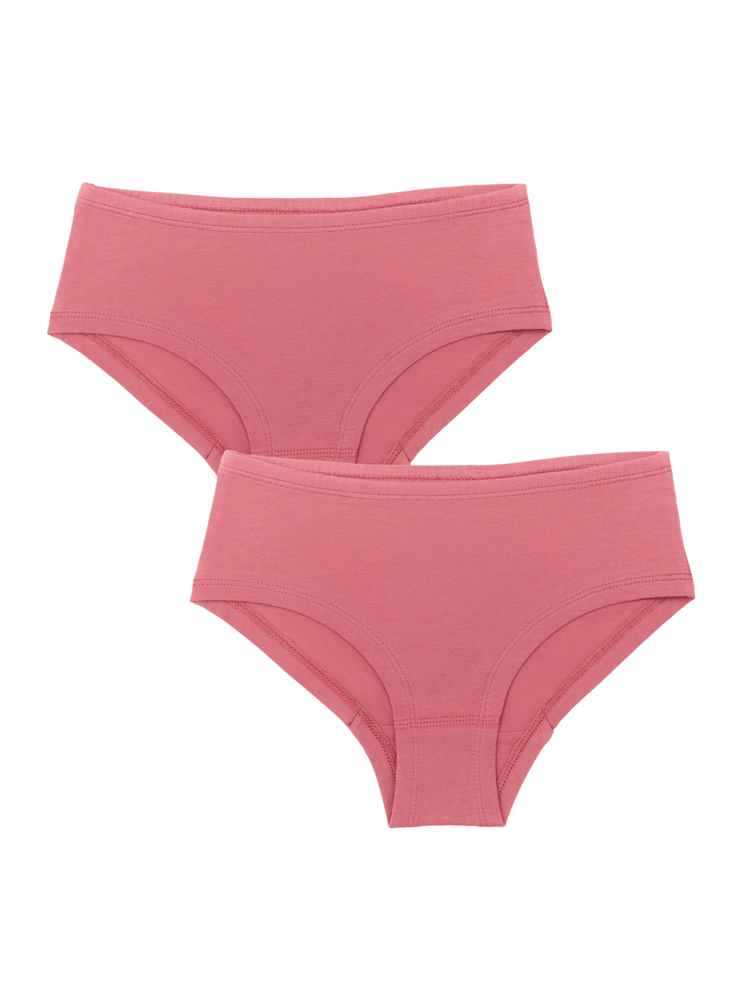 Bio-Baumwoll-Mädchen Hipster-2er Pack - Evermind.eco