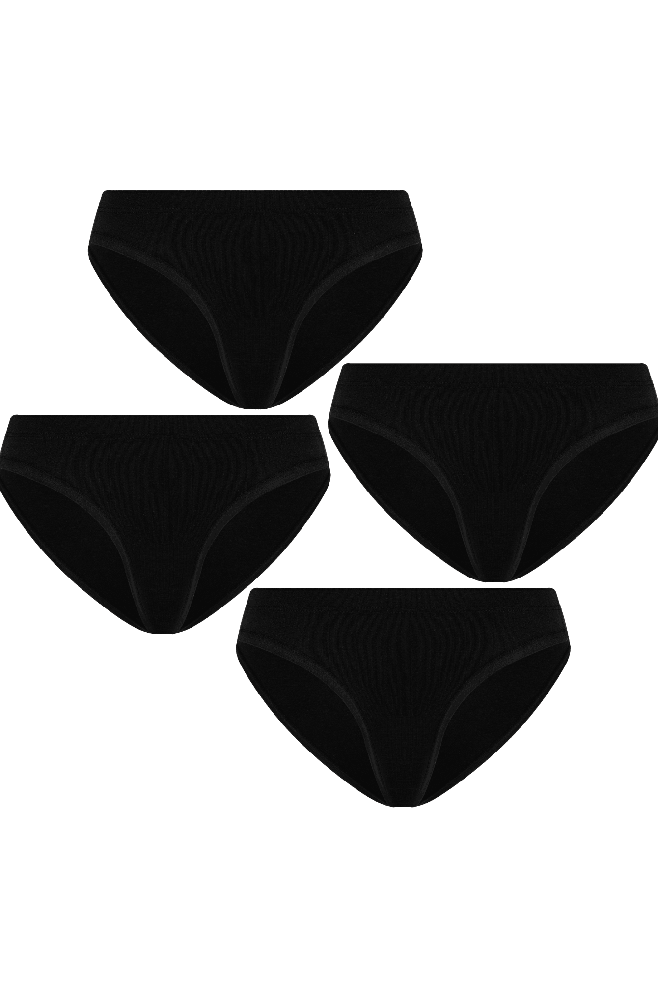 Bio-Baumwoll-Slip - 4er Pack - Evermind.eco