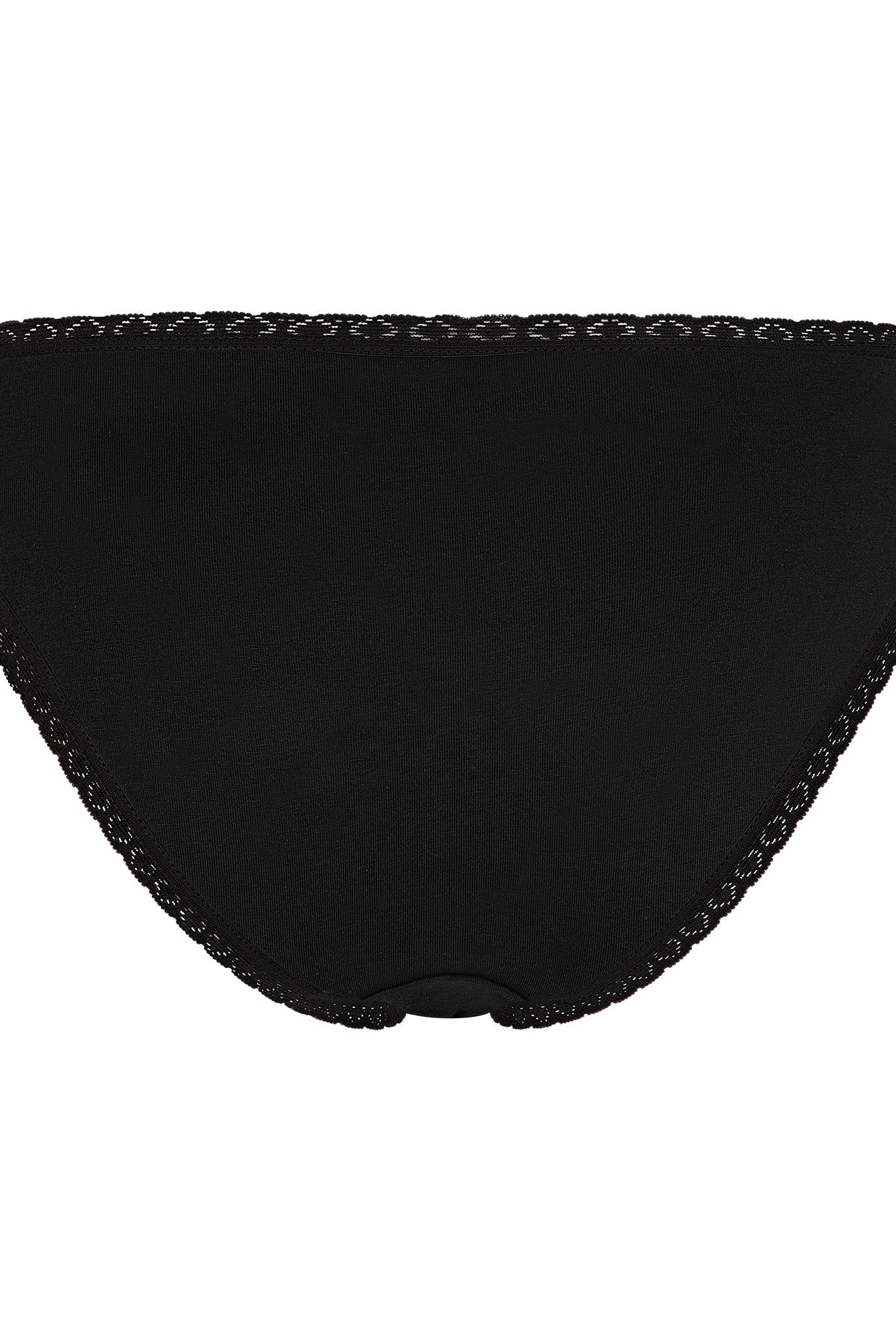 Bio-Baumwoll-Slip mit Spitze – 3er Pack - Evermind.eco