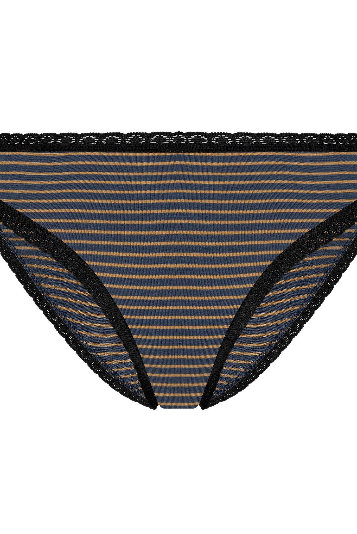 Bio-Baumwoll-Slip mit Spitze – 3er Pack - Evermind.eco