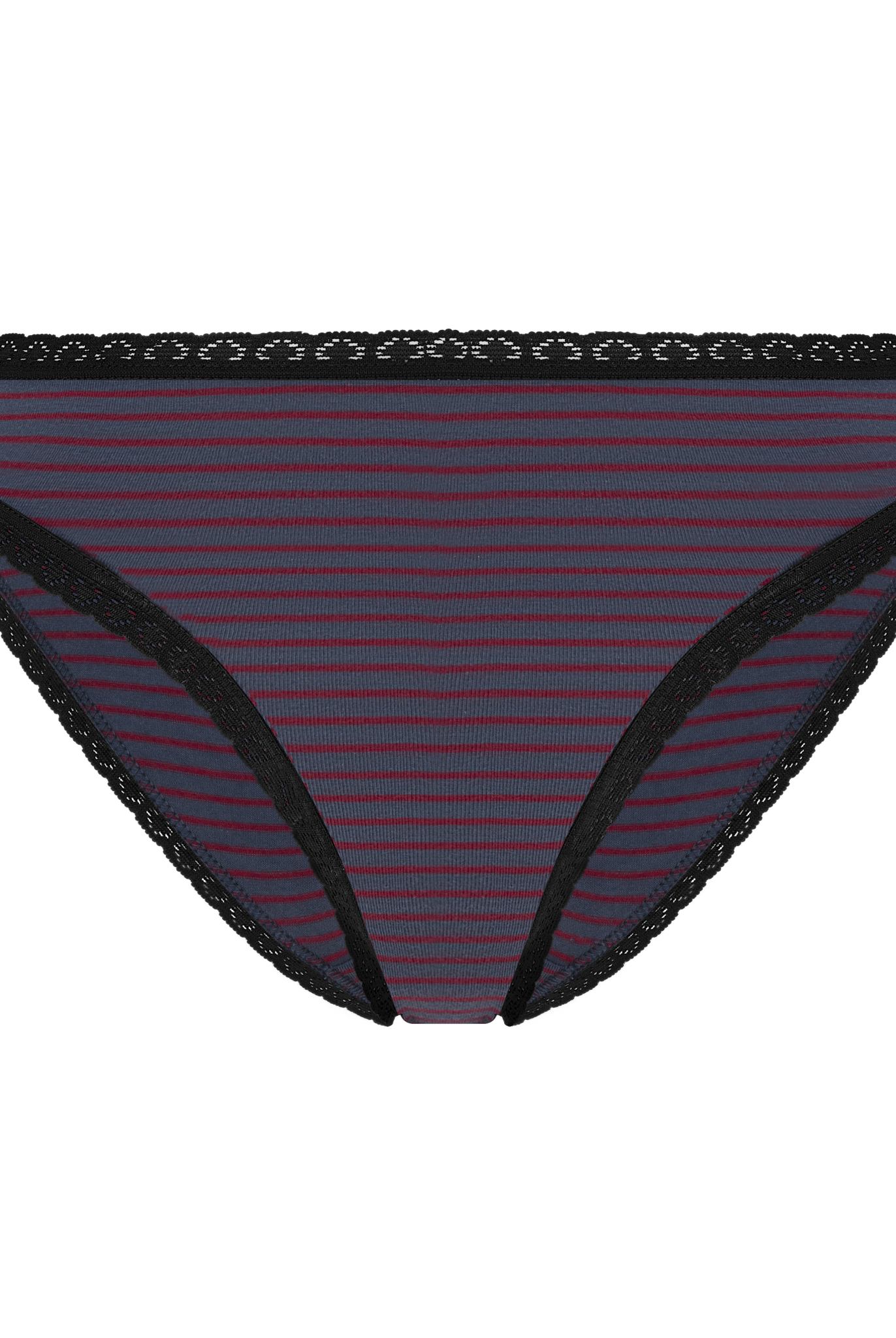 Bio-Baumwoll-Slip mit Spitze – 3er Pack - Evermind.eco