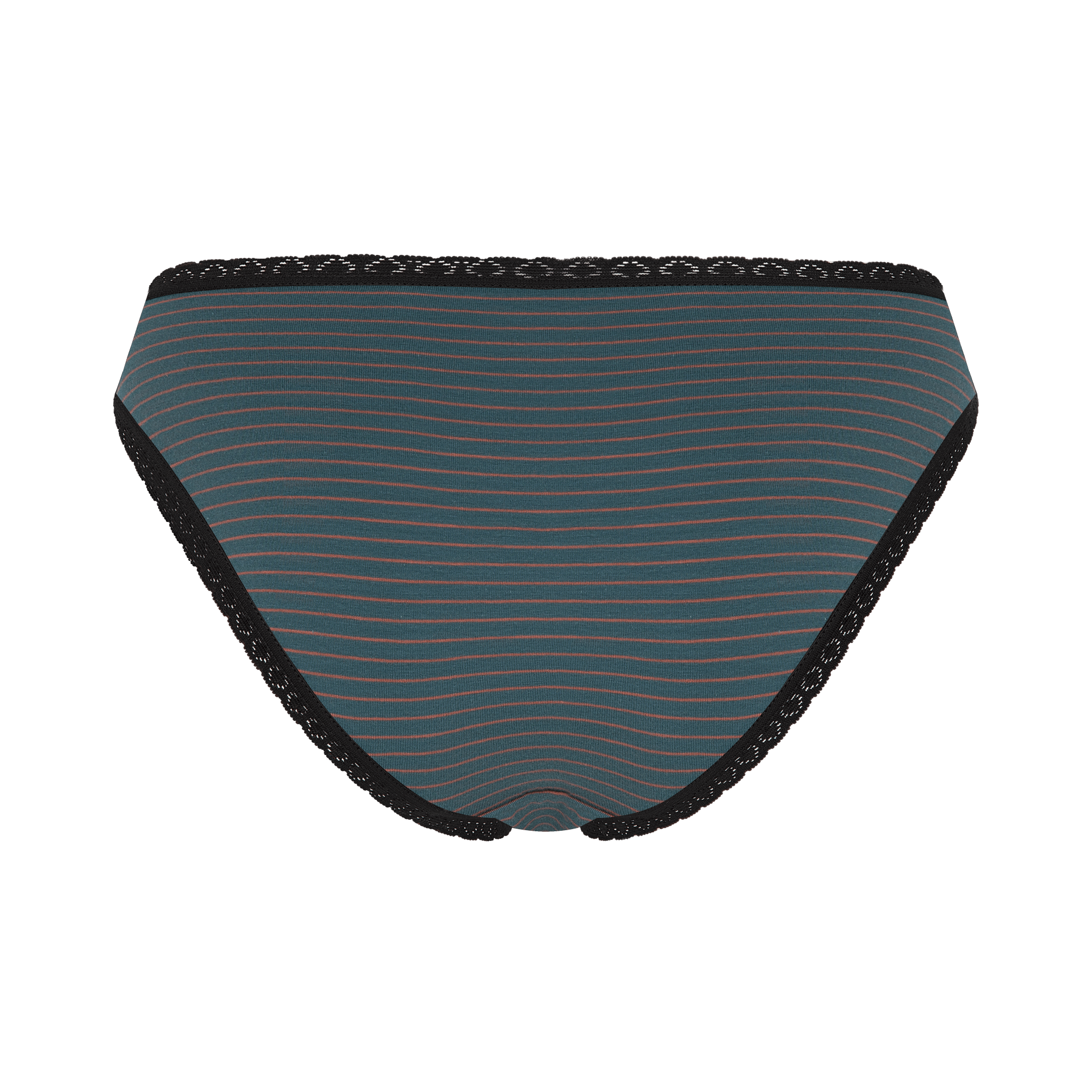 Bio-Baumwoll-Slip mit Spitze - Evermind.eco