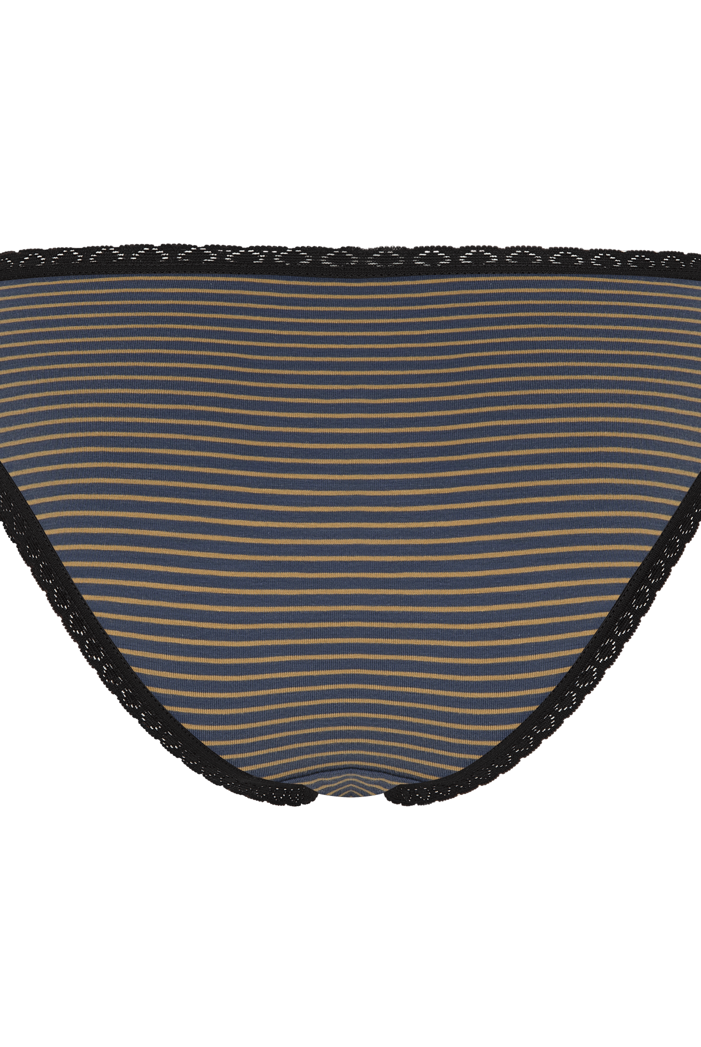 Bio-Baumwoll-Slip mit Spitze - Evermind.eco
