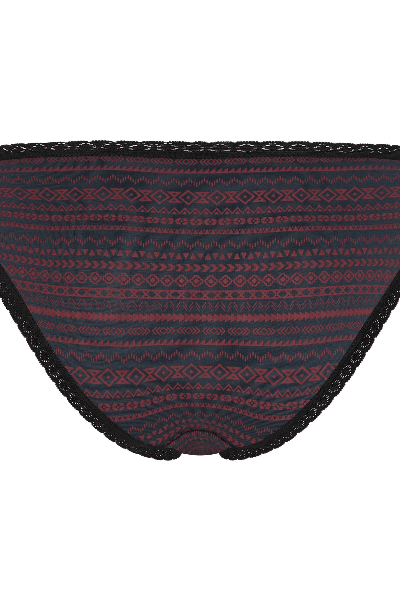 Bio-Baumwoll-Slip mit Spitze - Evermind.eco