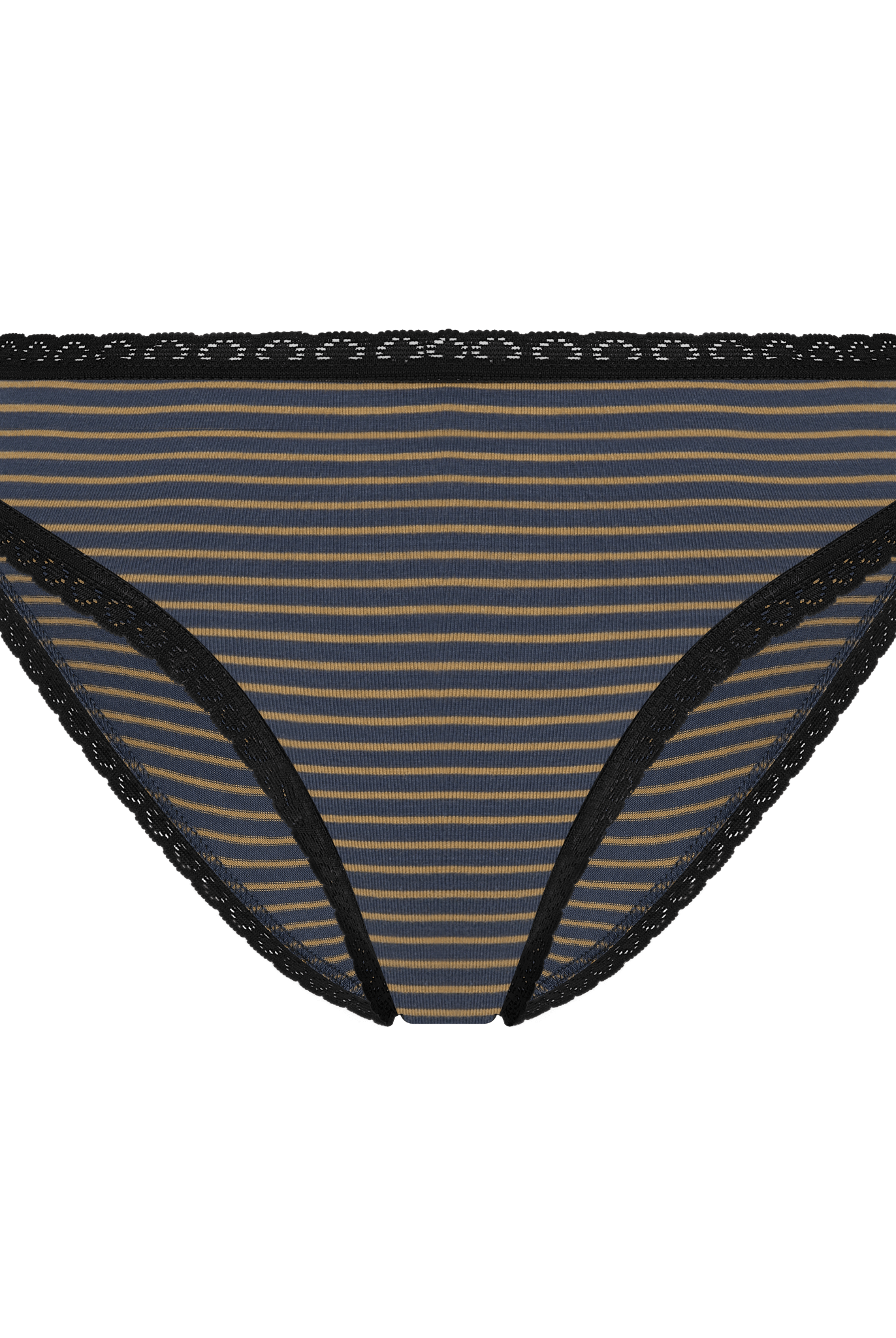 Bio-Baumwoll-Slip mit Spitze - Evermind.eco