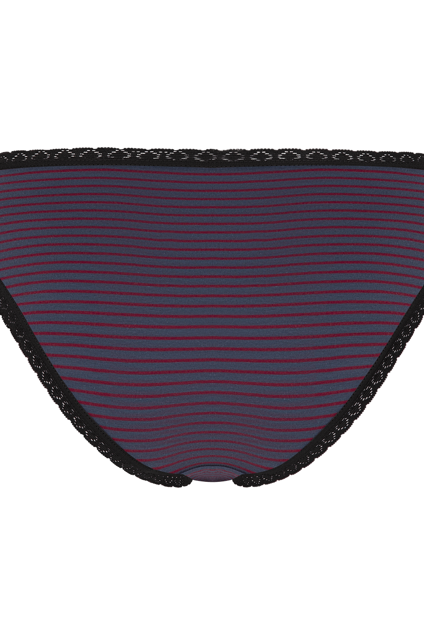 Bio-Baumwoll-Slip mit Spitze - Evermind.eco