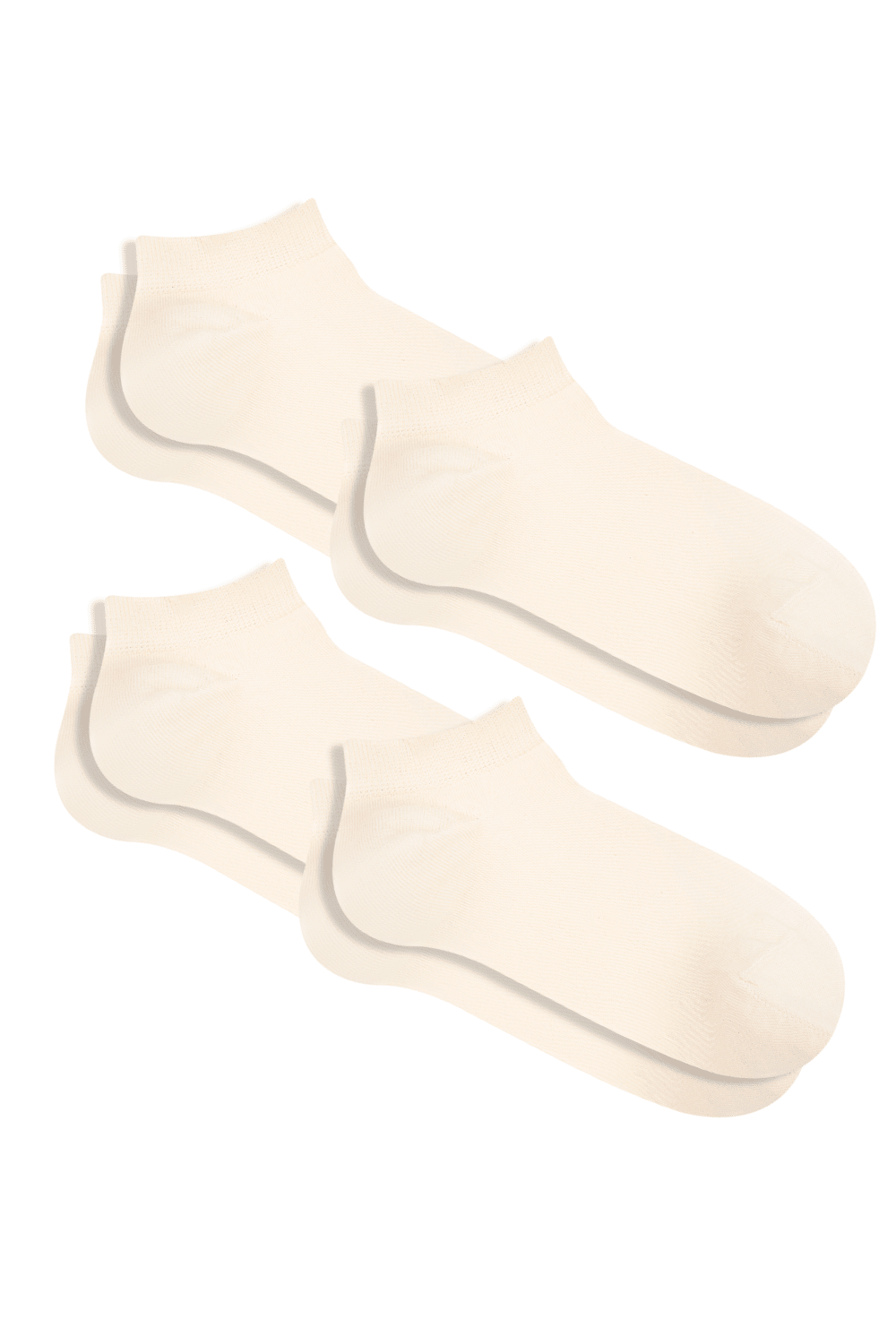 Bio-Baumwoll-Sneakersocken Unisex - 4er Pack - Evermind.eco