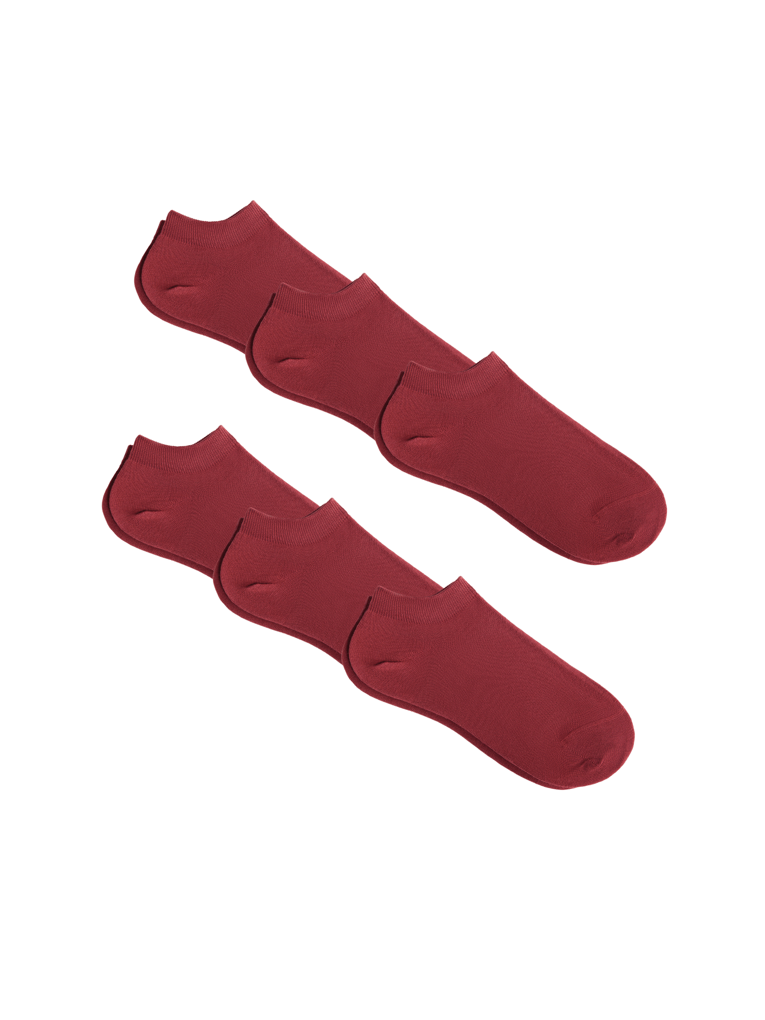 Bio-Baumwoll-Sneakersocken Unisex - 6er Pack - Evermind.eco