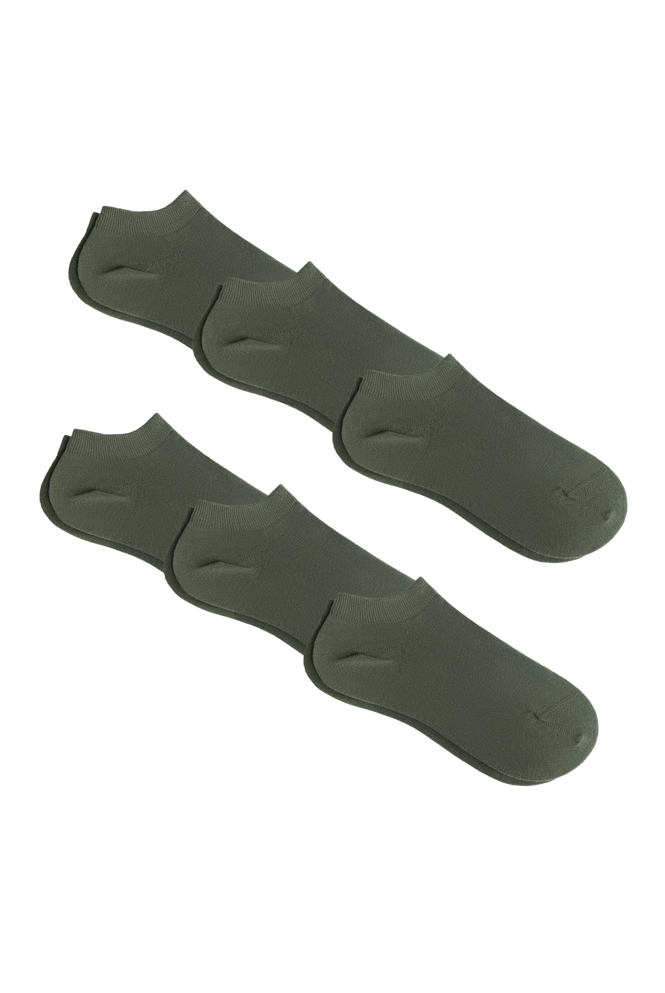 Bio-Baumwoll-Sneakersocken Unisex - 6er Pack - Evermind.eco