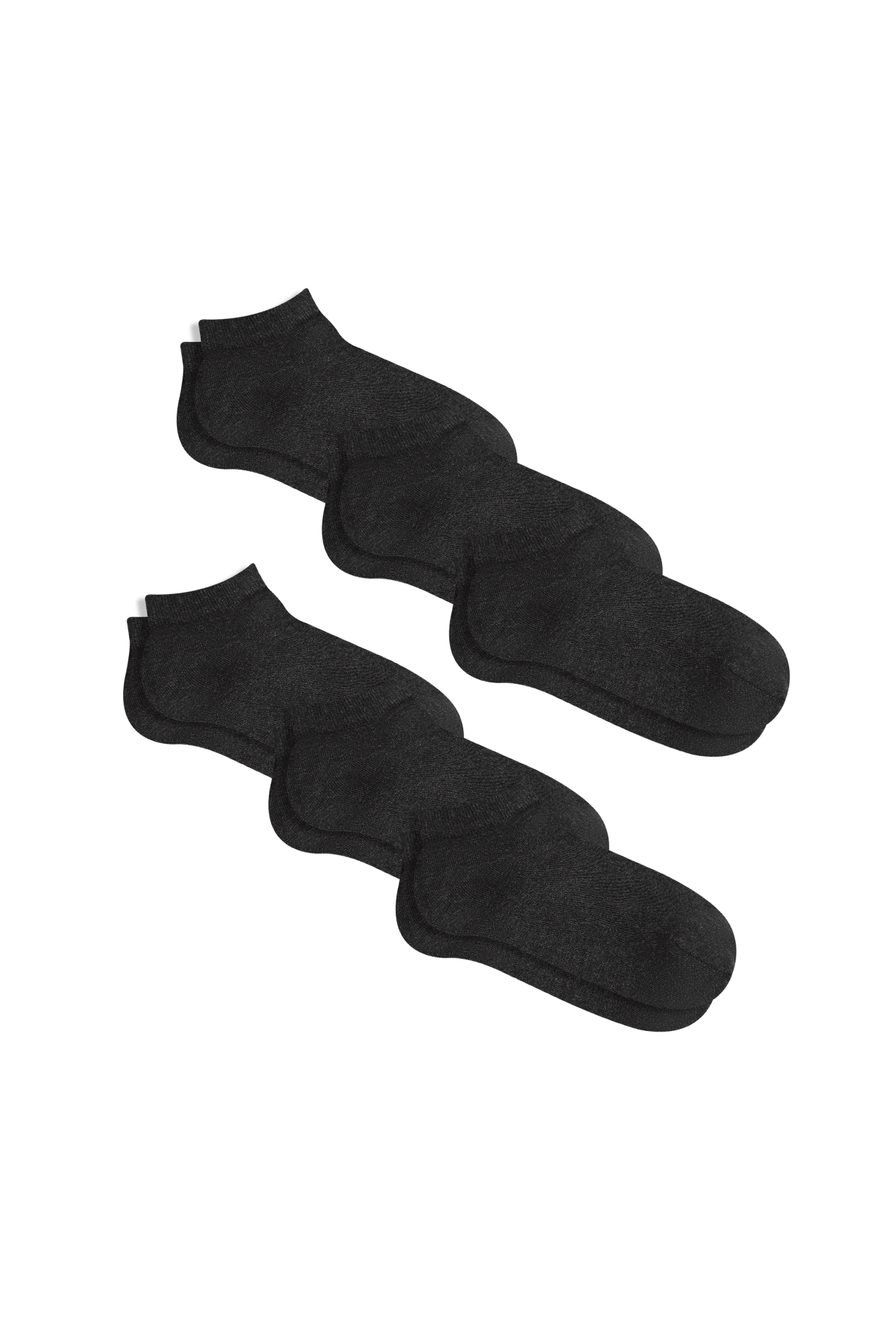 Bio-Baumwoll-Sneakersocken Unisex - 6er Pack - Evermind.eco