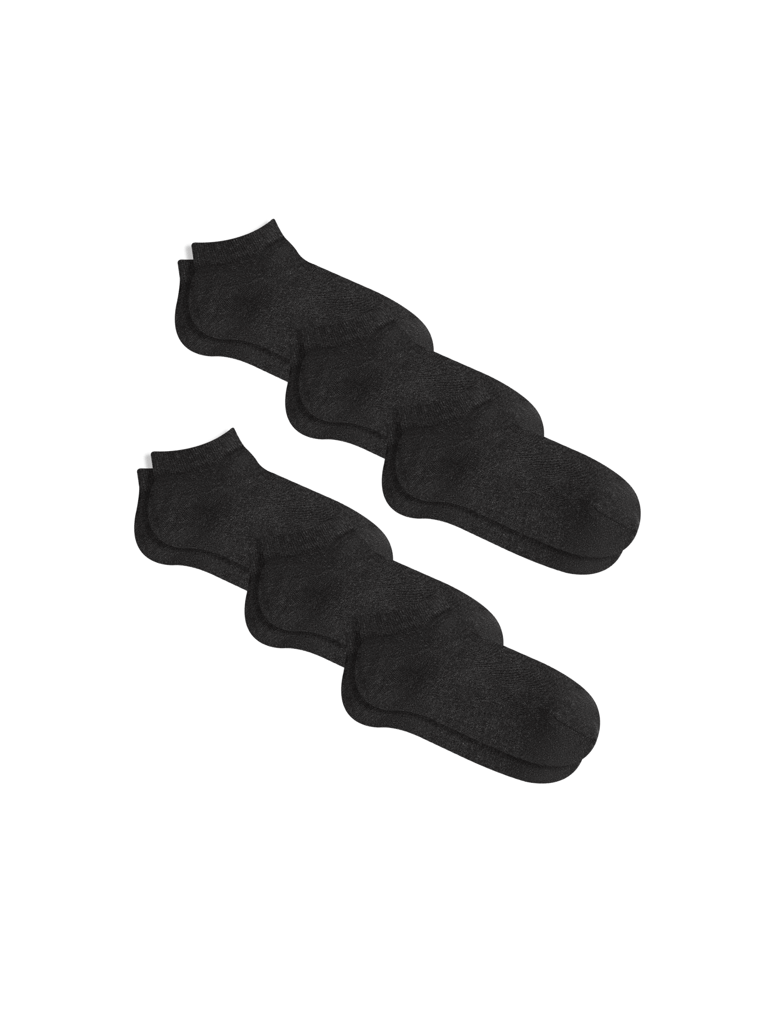 Bio-Baumwoll-Sneakersocken Unisex - 6er Pack - Evermind.eco