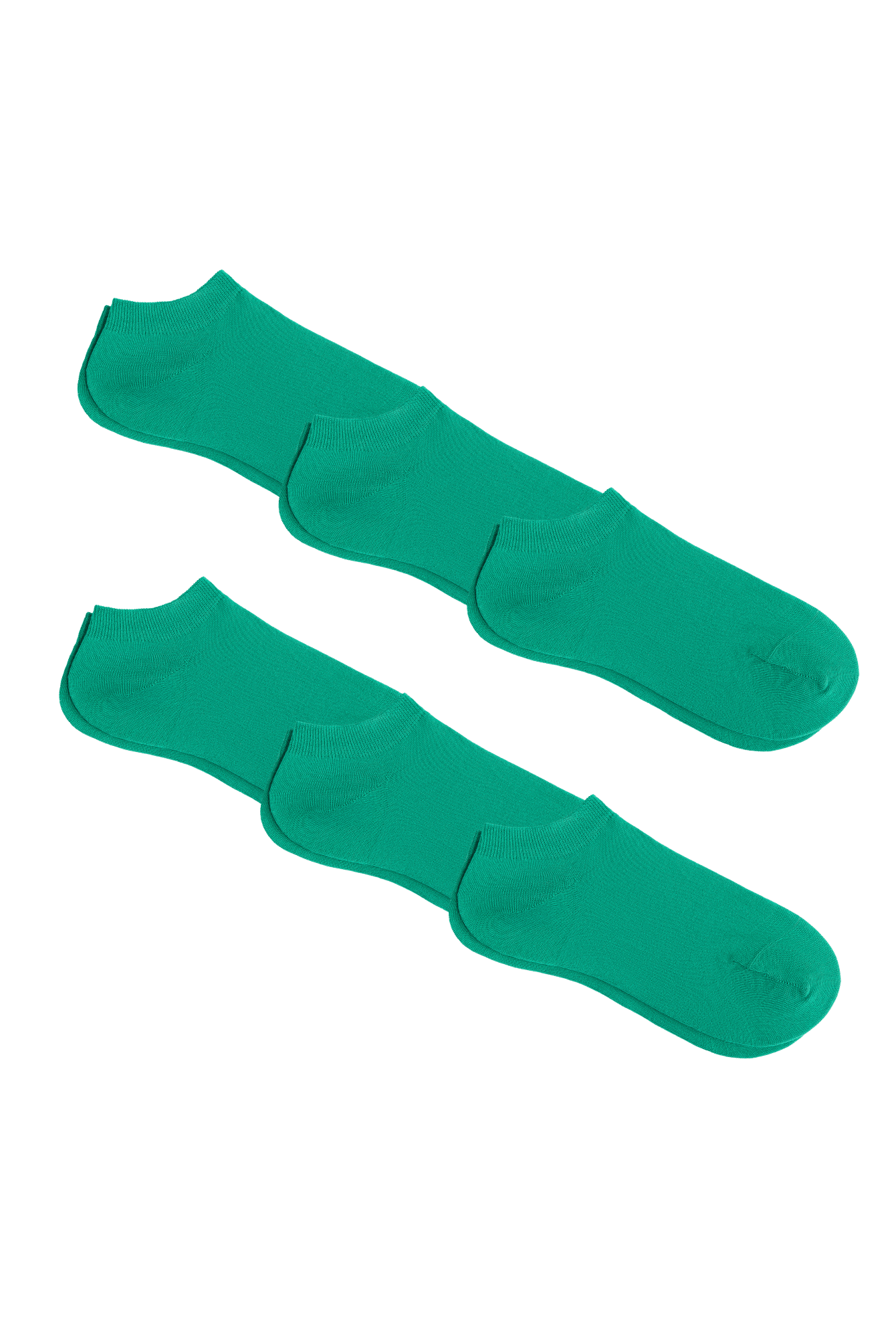 Bio-Baumwoll-Sneakersocken Unisex - 6er Pack - Evermind.eco